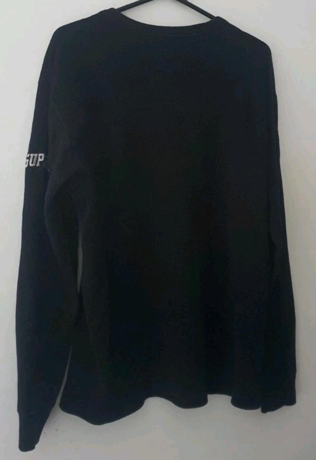 SS19 Supreme x NFL x Raiders x '47 thermal crewneck black size M medium