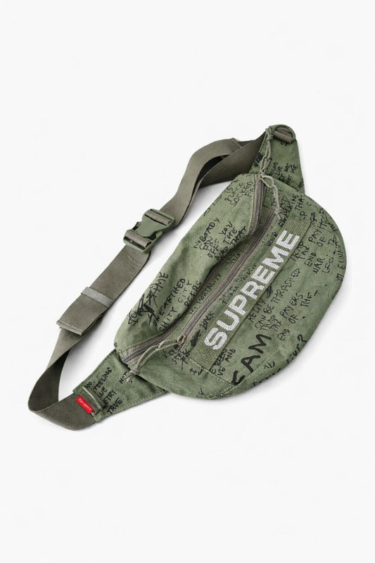 Bolso de cintura Supreme Field SS23 Oliva Gonz Resistente al agua
