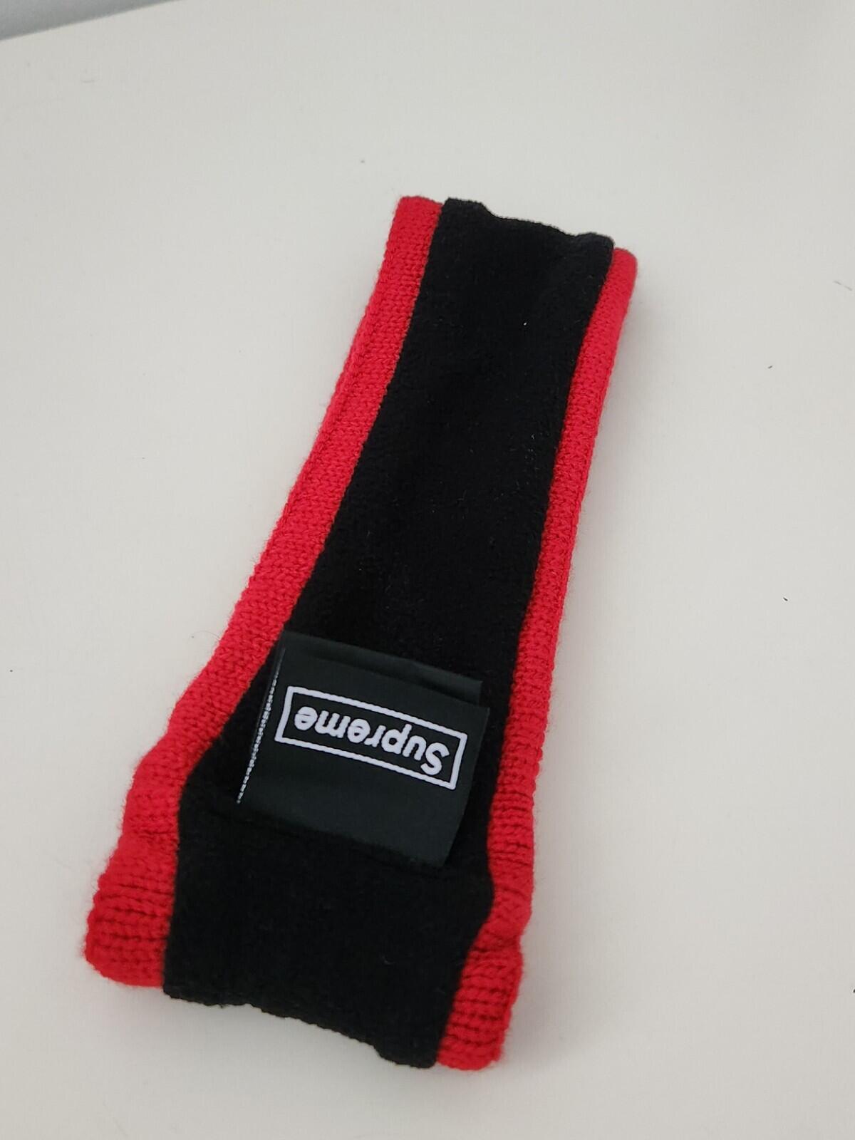 FW17 Supreme New Era Arc Logo Red Headband