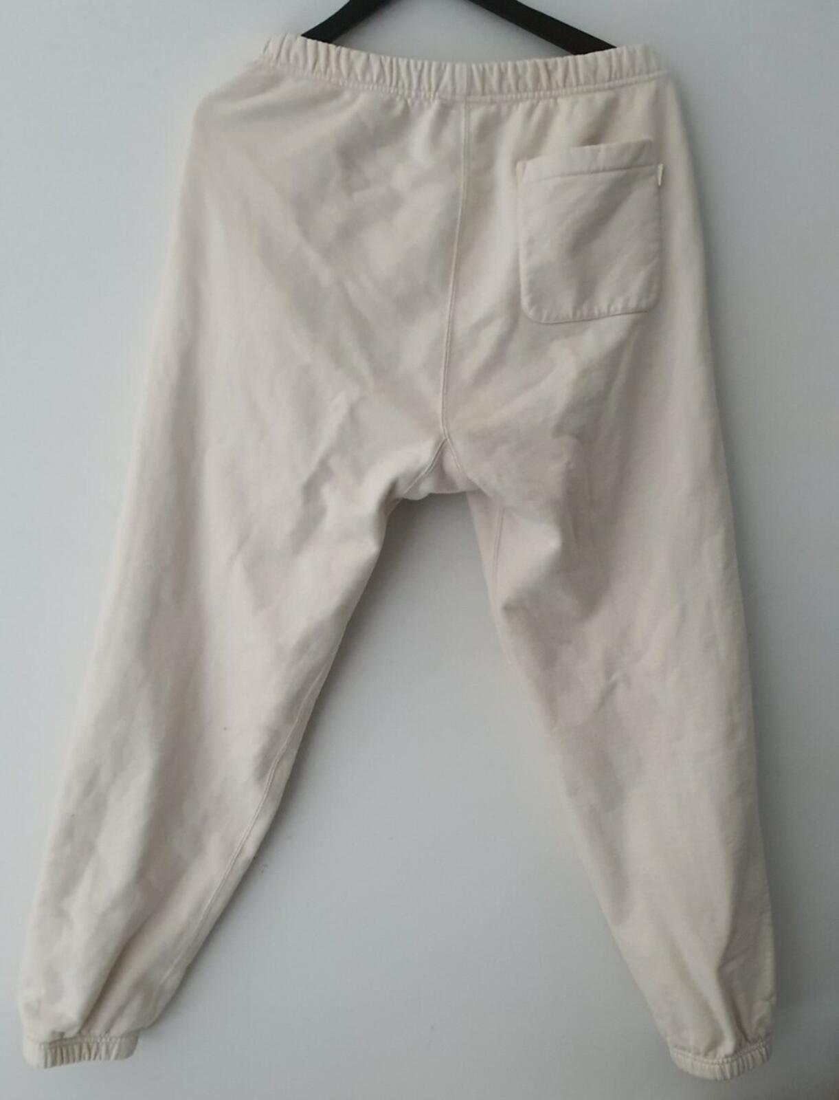 SS20 Supreme Metallic Rib Sweatpant Natural Size S