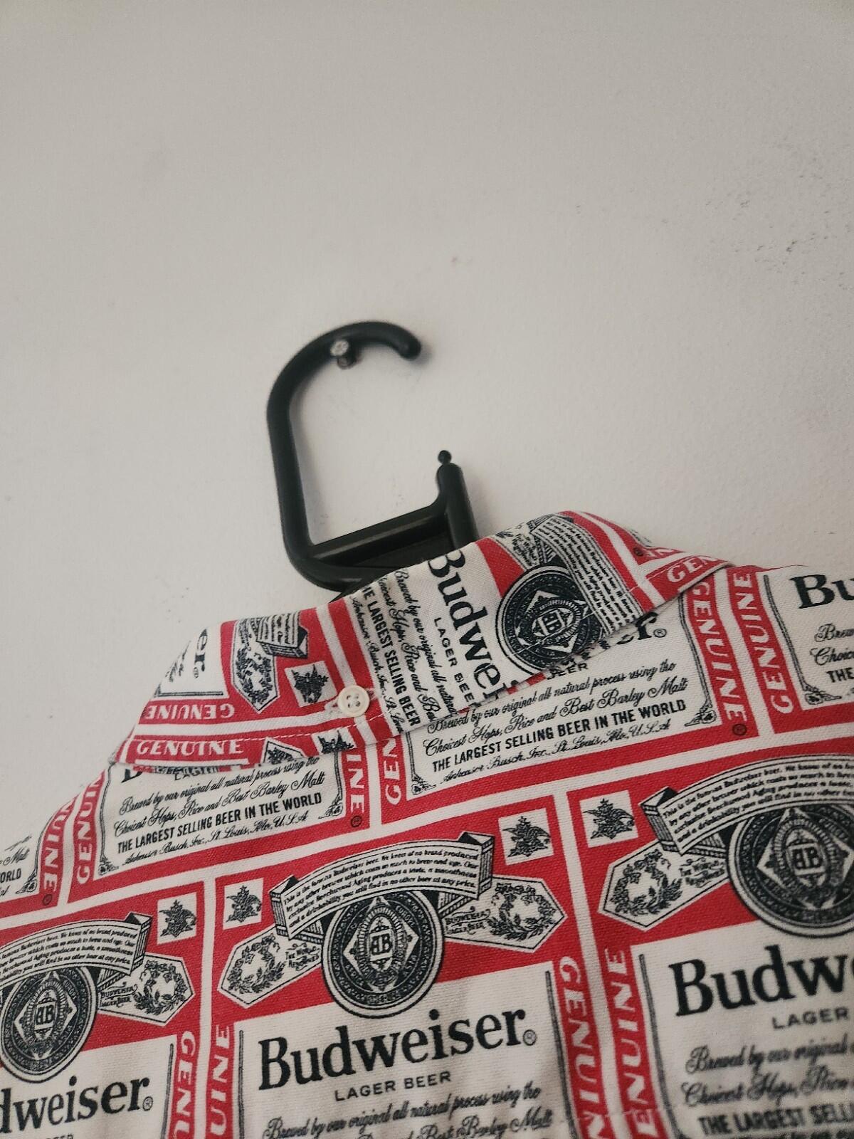 SS09 Supreme x Budweiser Shirt L Large vintage 2009 very rare beer design