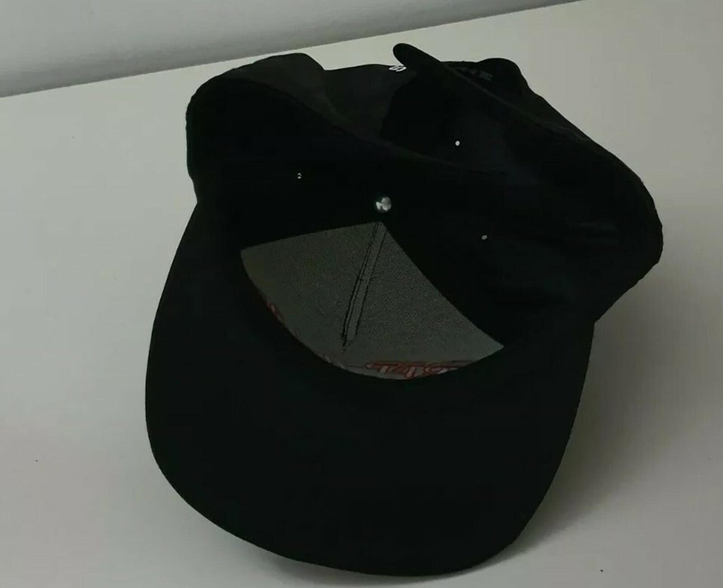 Gorra de satén negra de 5 paneles Supreme Rap A Lot Records SS17