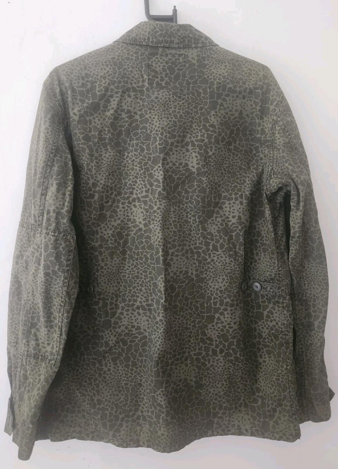 SS12 Supreme Field Jacket Giraffe Camo Vintage Rare Shirt 2012 Size L Large