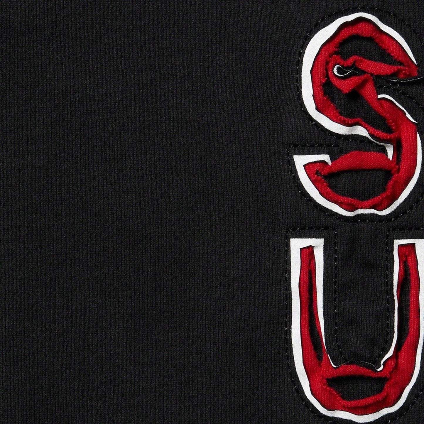 FW22 Supreme Cut Out L/S Top Größe S Schwarz Langarmshirt T-Shirt