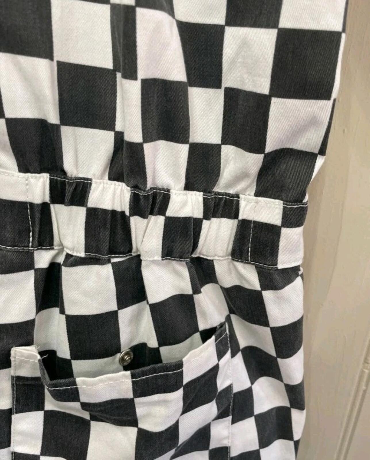 Mono de vuelo Supreme Overalls SS17 a cuadros Talla M