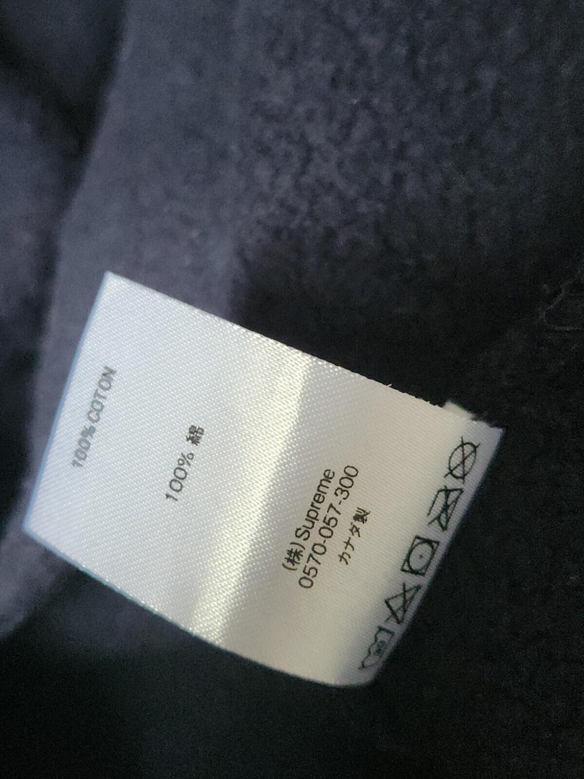 SS18 Supreme Ganesh navy crewneck size L large sweatshirt