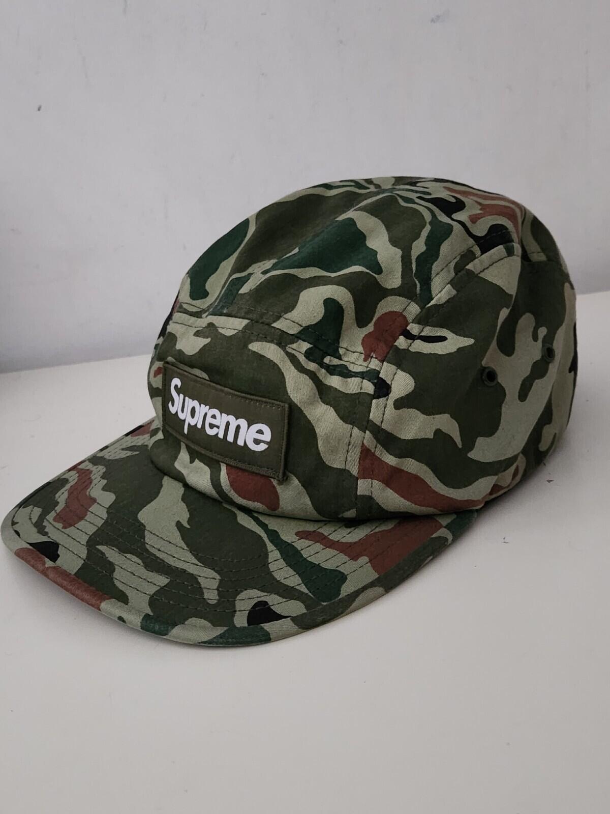 SS13 Supreme Utility Camp Cap Camo Hat Green vintage 2013 Very Rare