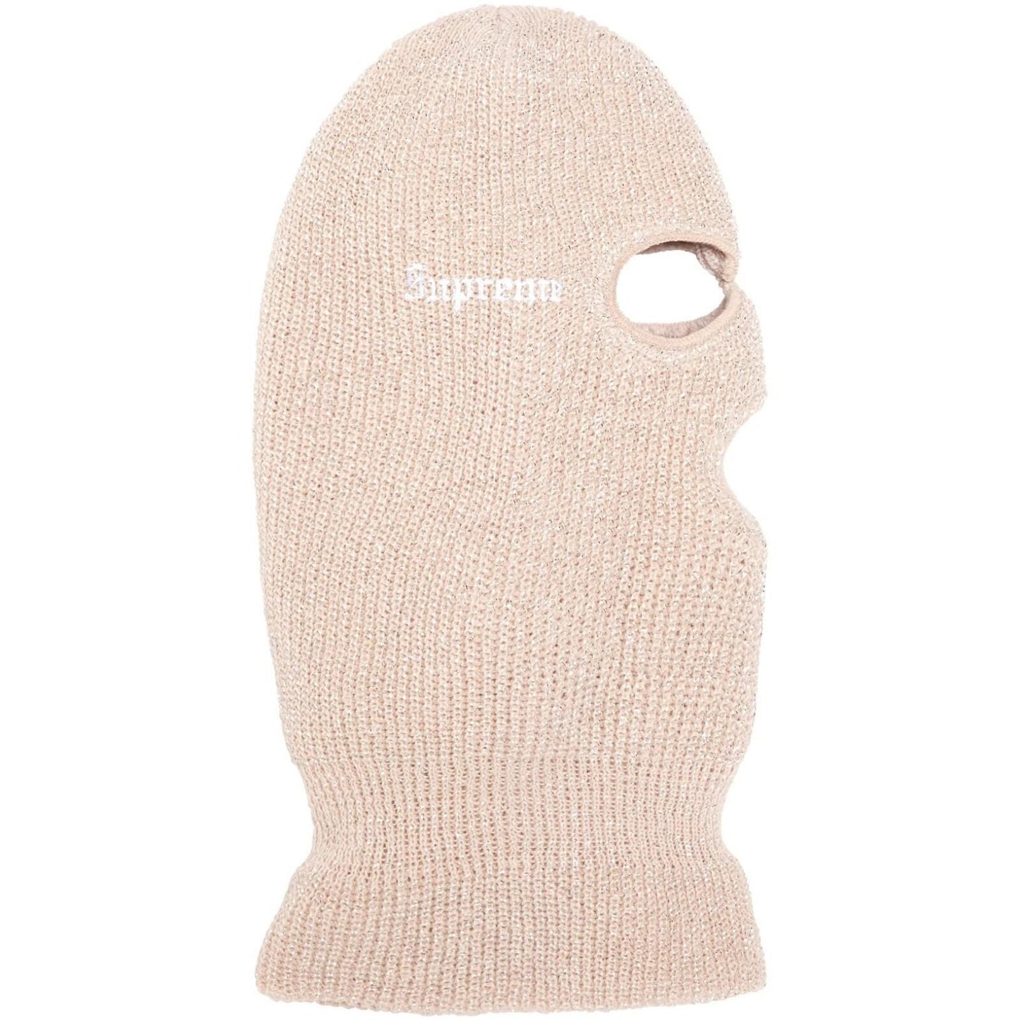 FW22 Supreme Lurex Balaclava Taupe