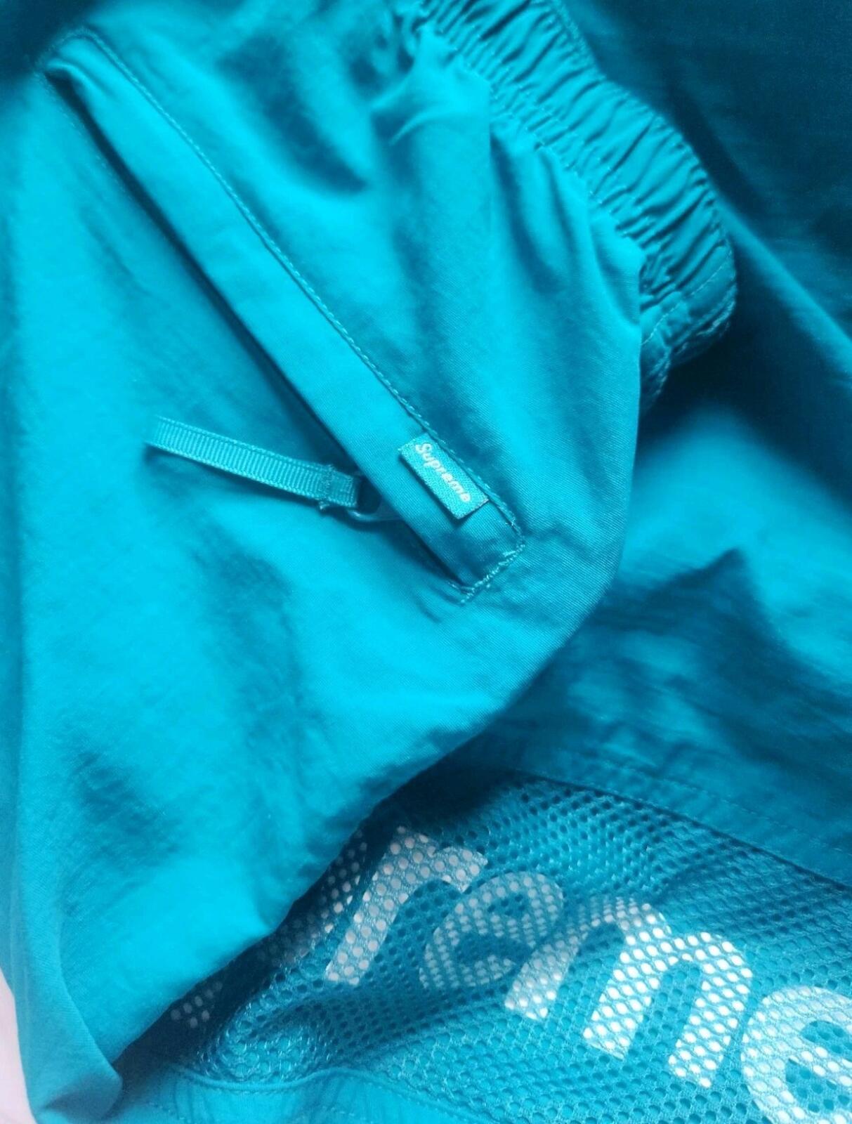 SS20 Supreme Mesh Panel Water Short Size M Bright Teal