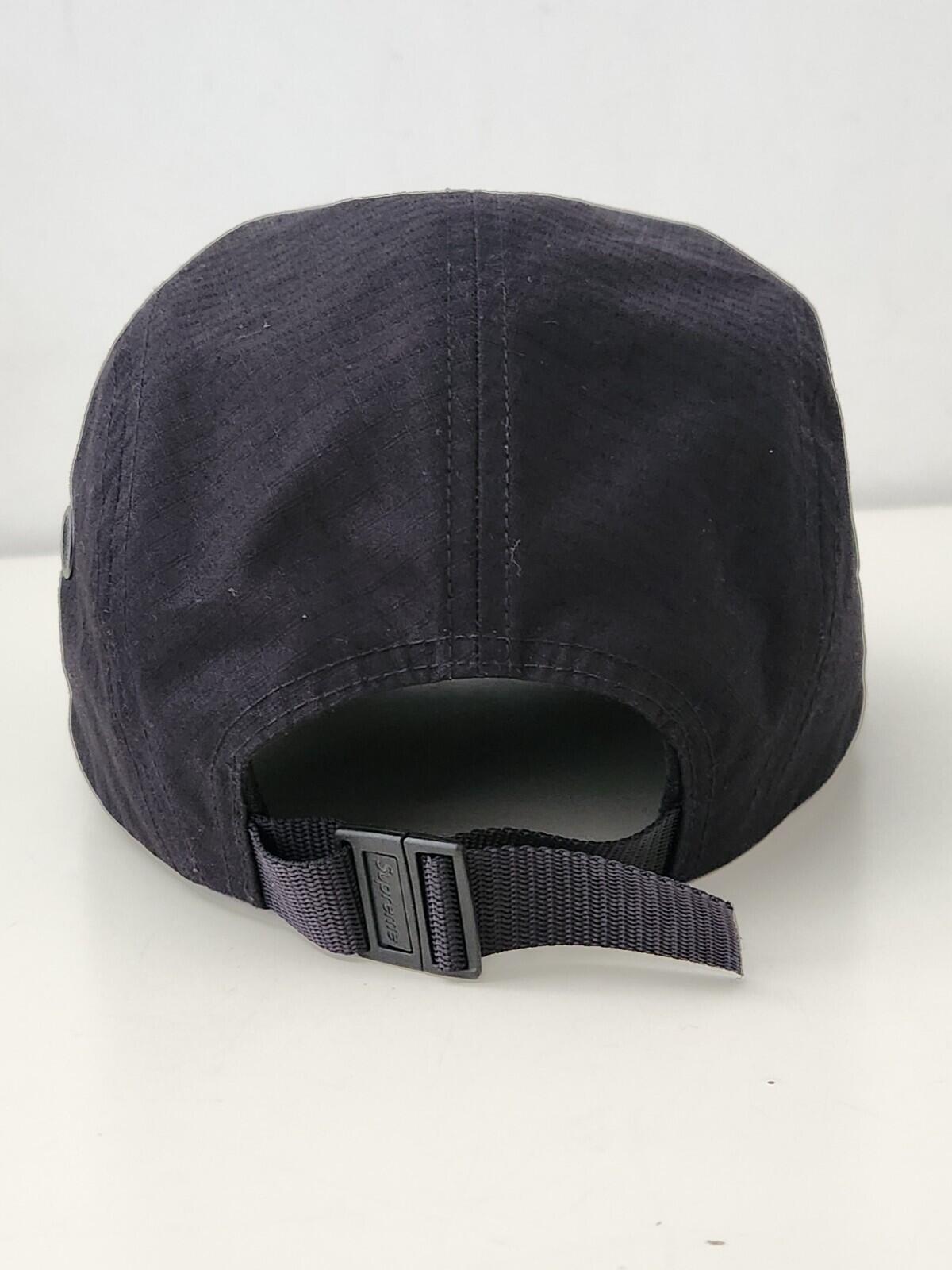 SS23 Supreme Ventile Camp Cap Schwarz Wasserabweisend