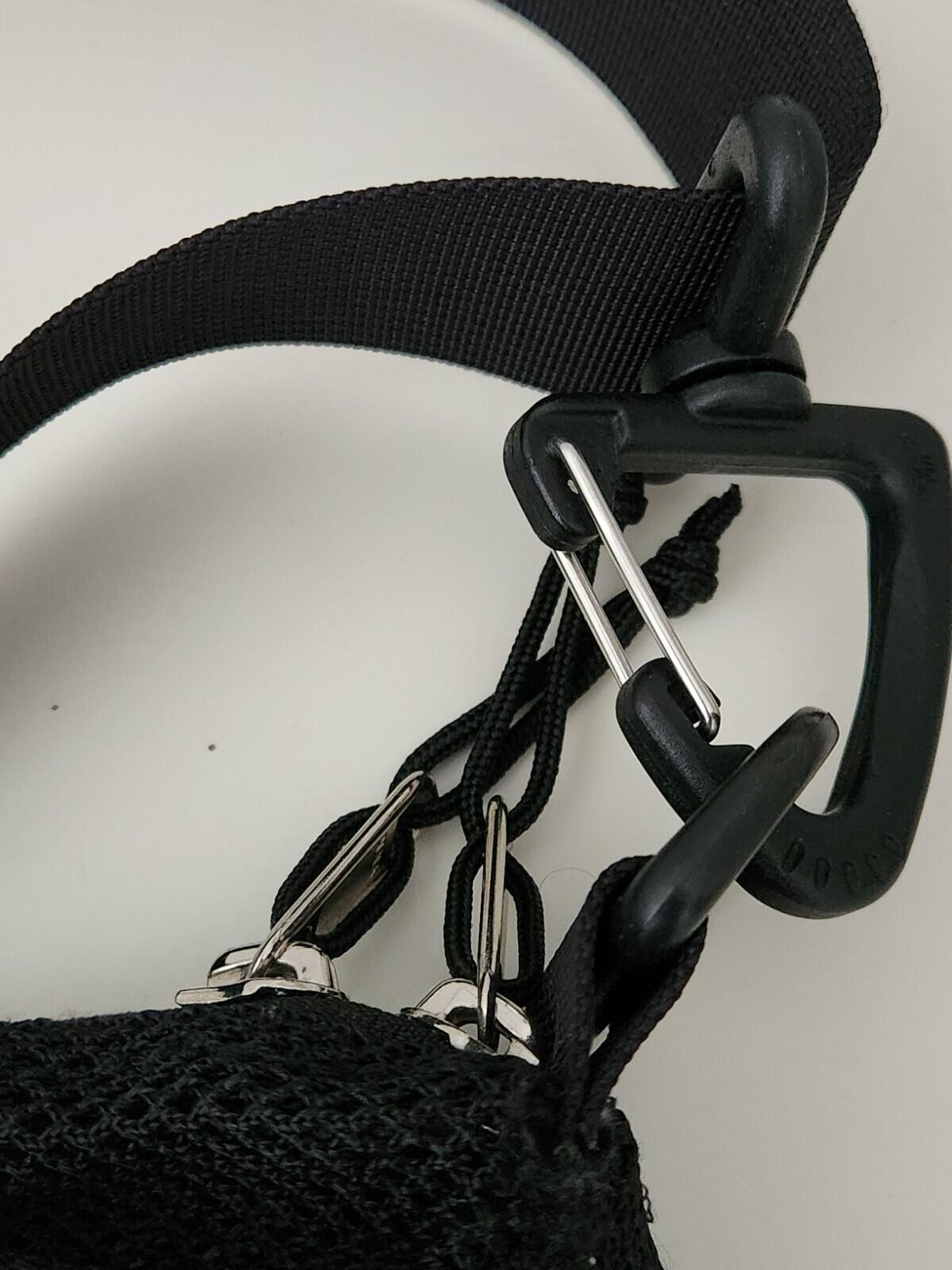 SS16 Supreme Mesh Duffle Bag Black