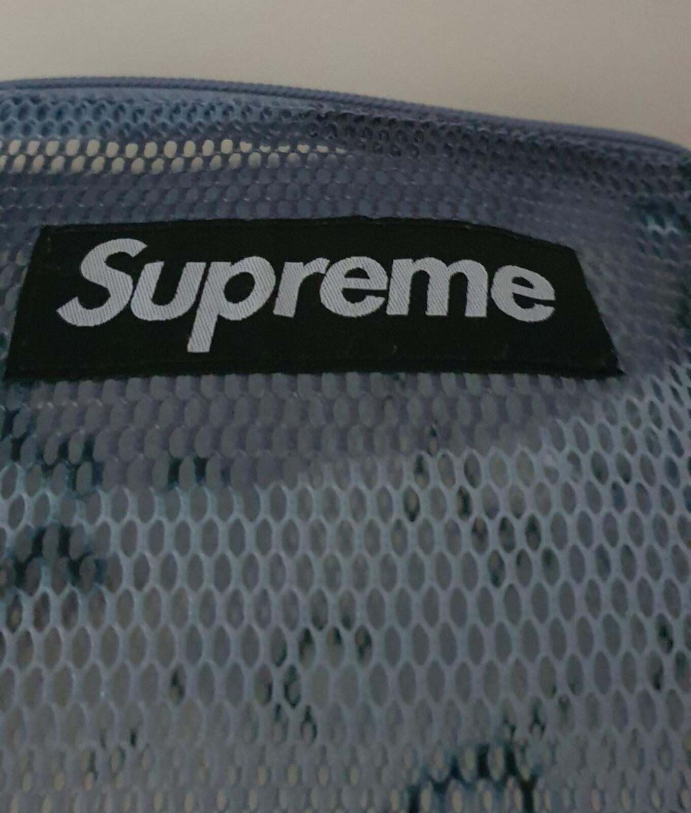 SS20 Supreme Utility Pouch Tasche Blau Chocolate Chip Camo