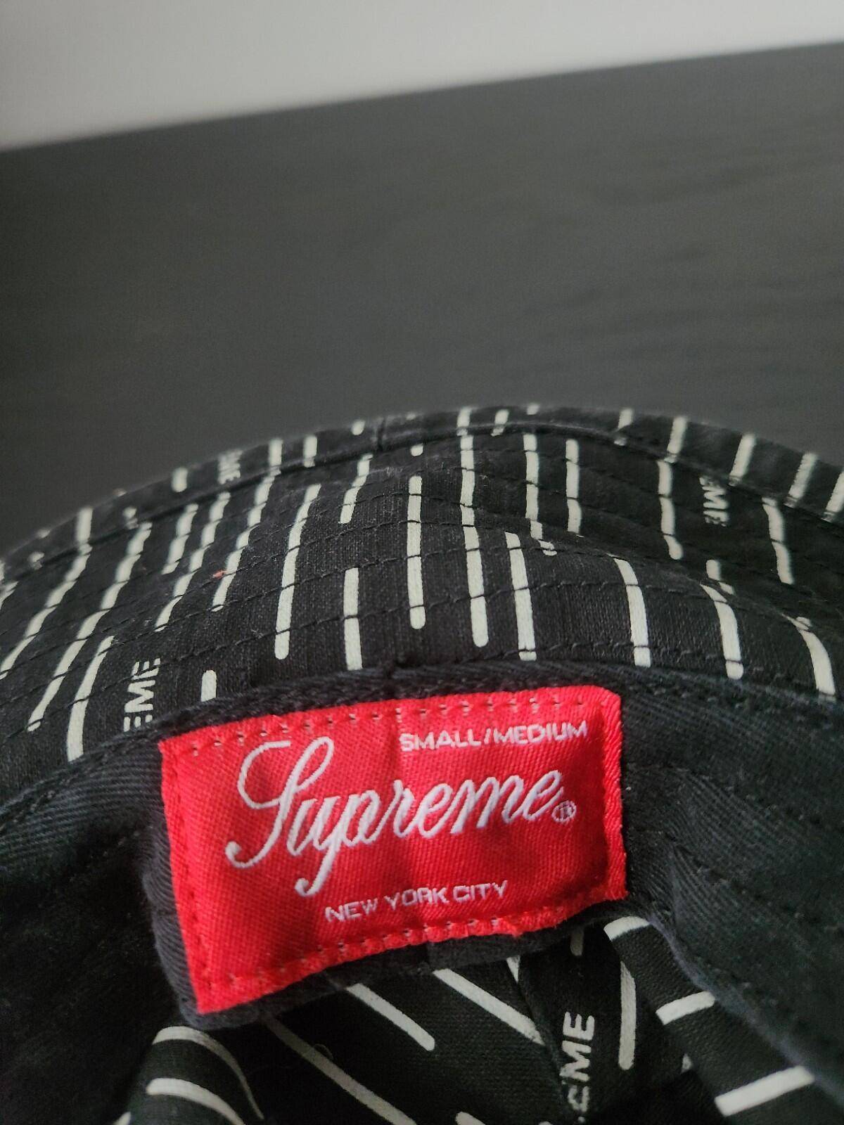 FW24 Supreme Military Boonie Black Raindrop Size S/M