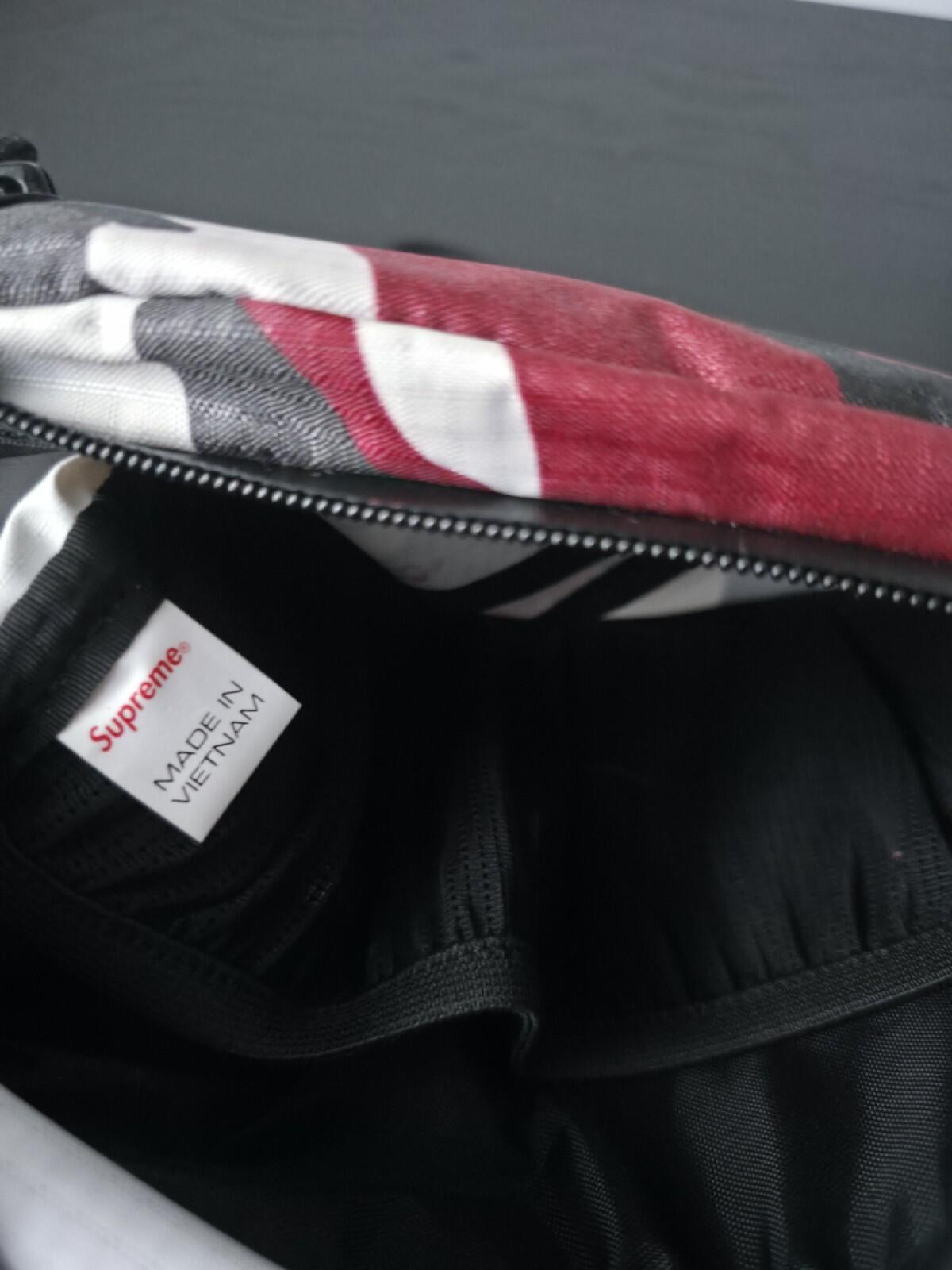 SS21 Supreme Sling Bag Cordura Red Camo