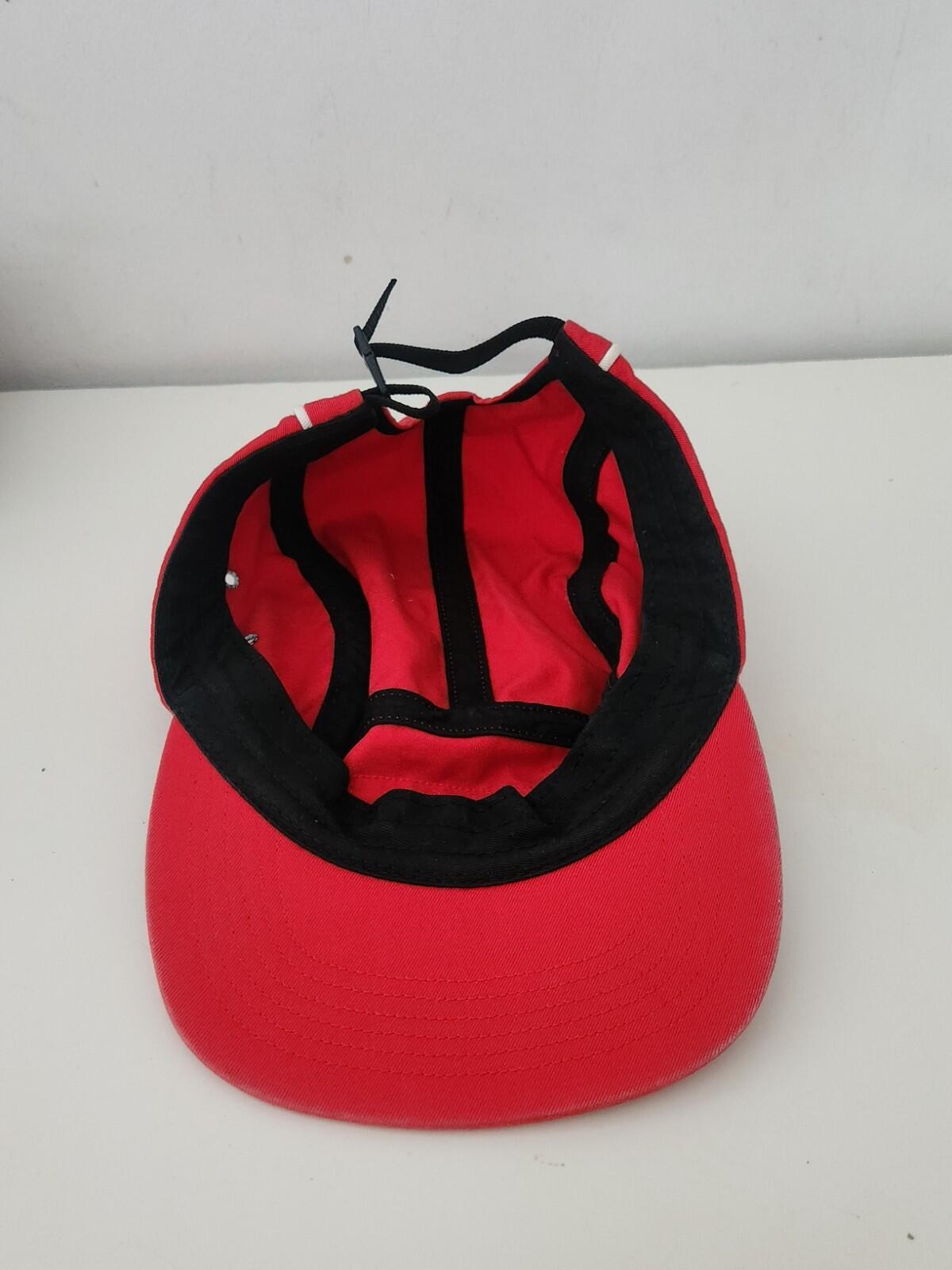 FW18 Supreme Piping Camp Cap Red