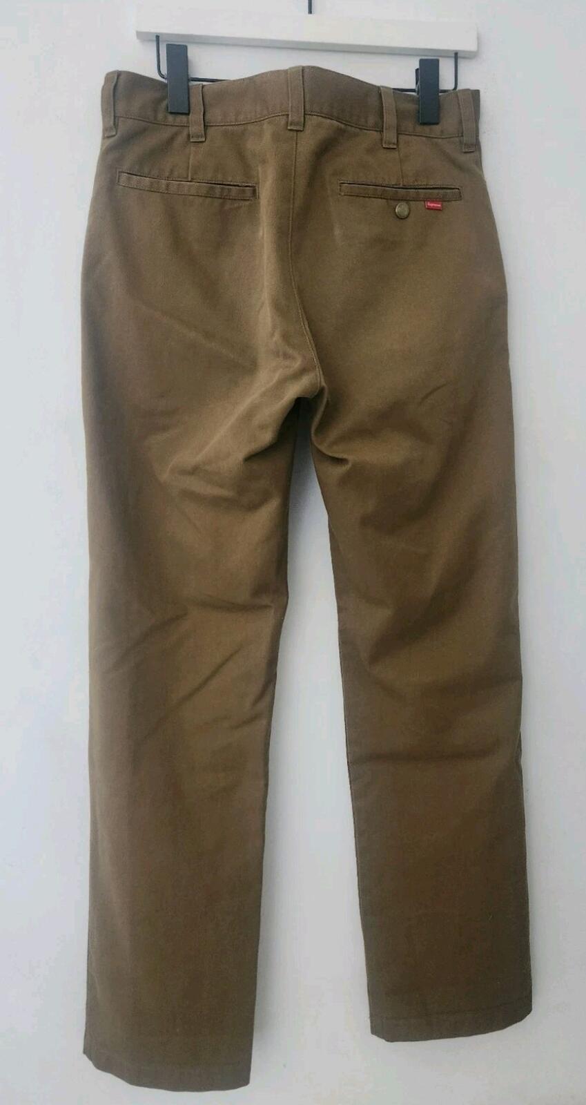 Pantalones de trabajo Supreme, talla 30, pantalones W30 L30, talla S pequeña