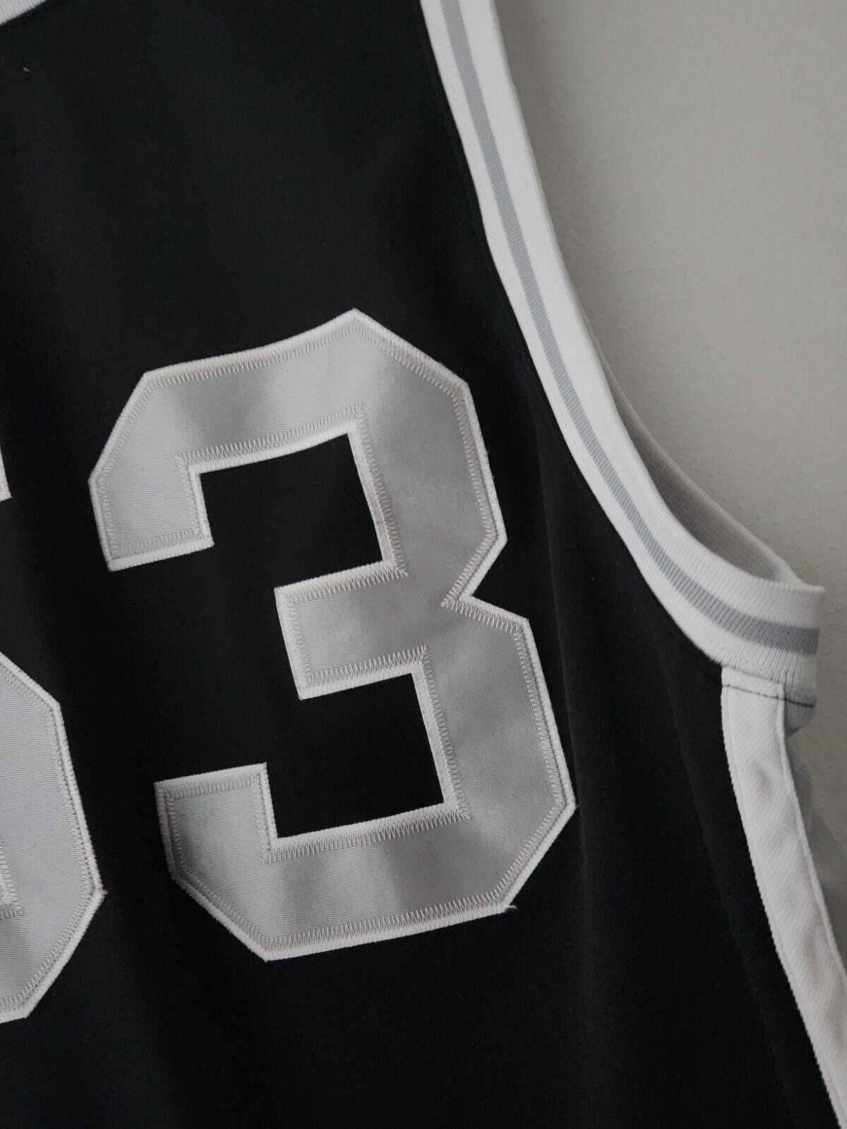 FW15 Supreme Gauchos Basketball Jersey Top Black Size L