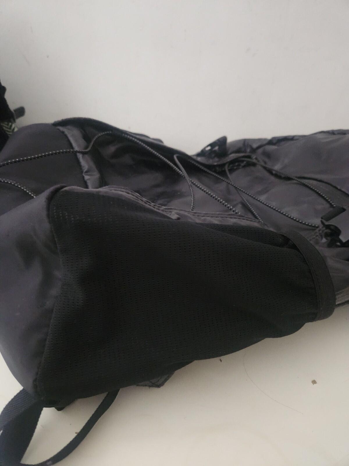 FW17 Supreme black backpack Cordura Fabric box logo Reflective text 20L Bag