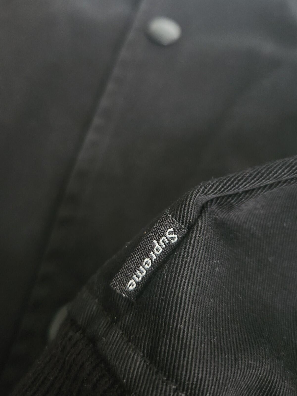 SS16 Supreme x Antihero Bomberjacke Schwarz Bestickt Größe M Medium