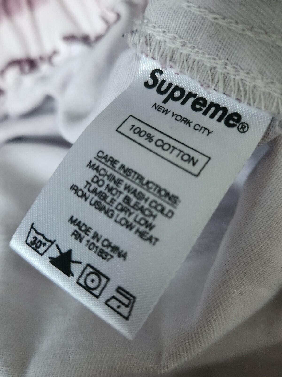 HW17 Supreme Michelangelo Hose Burgund Größe XL
