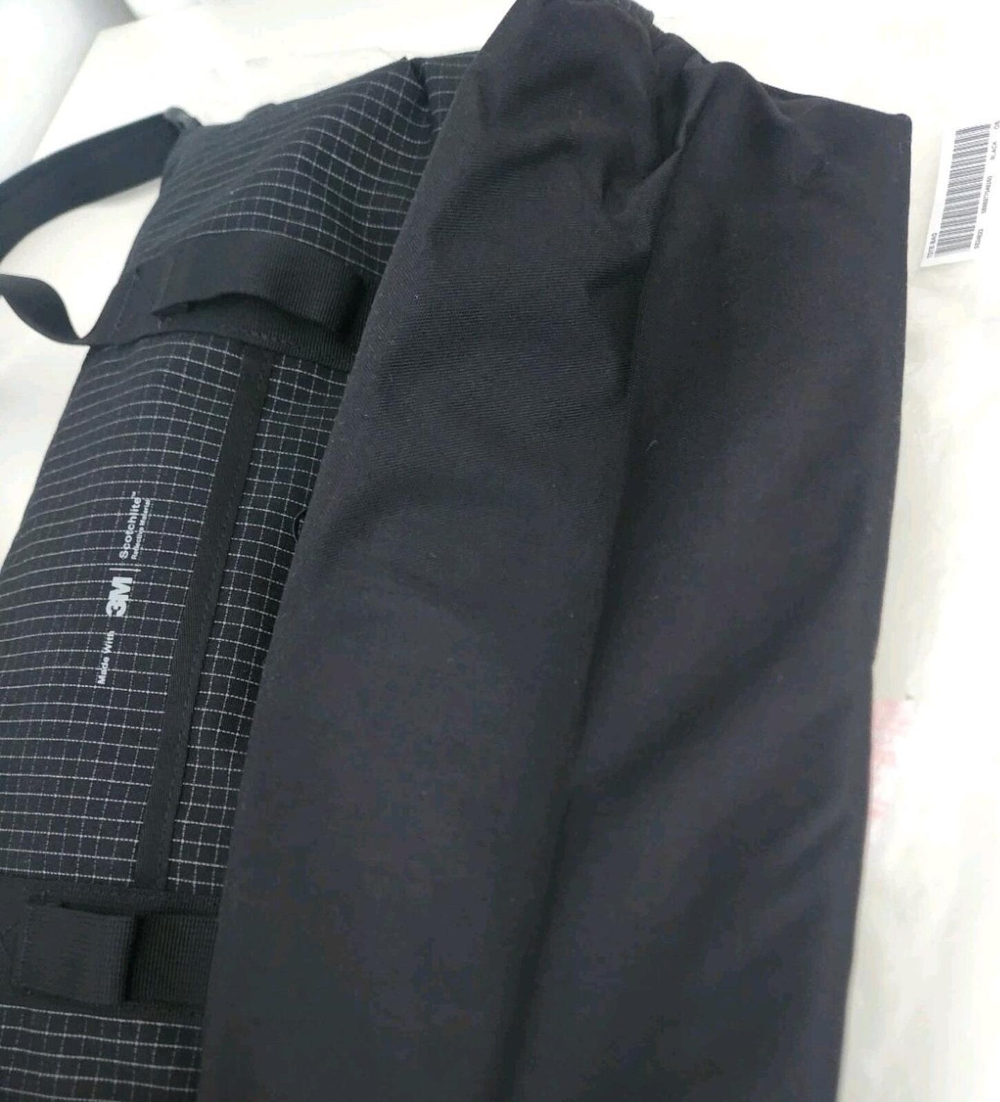 SS24 Supreme tote bag water resistant nylon black duffle holdall