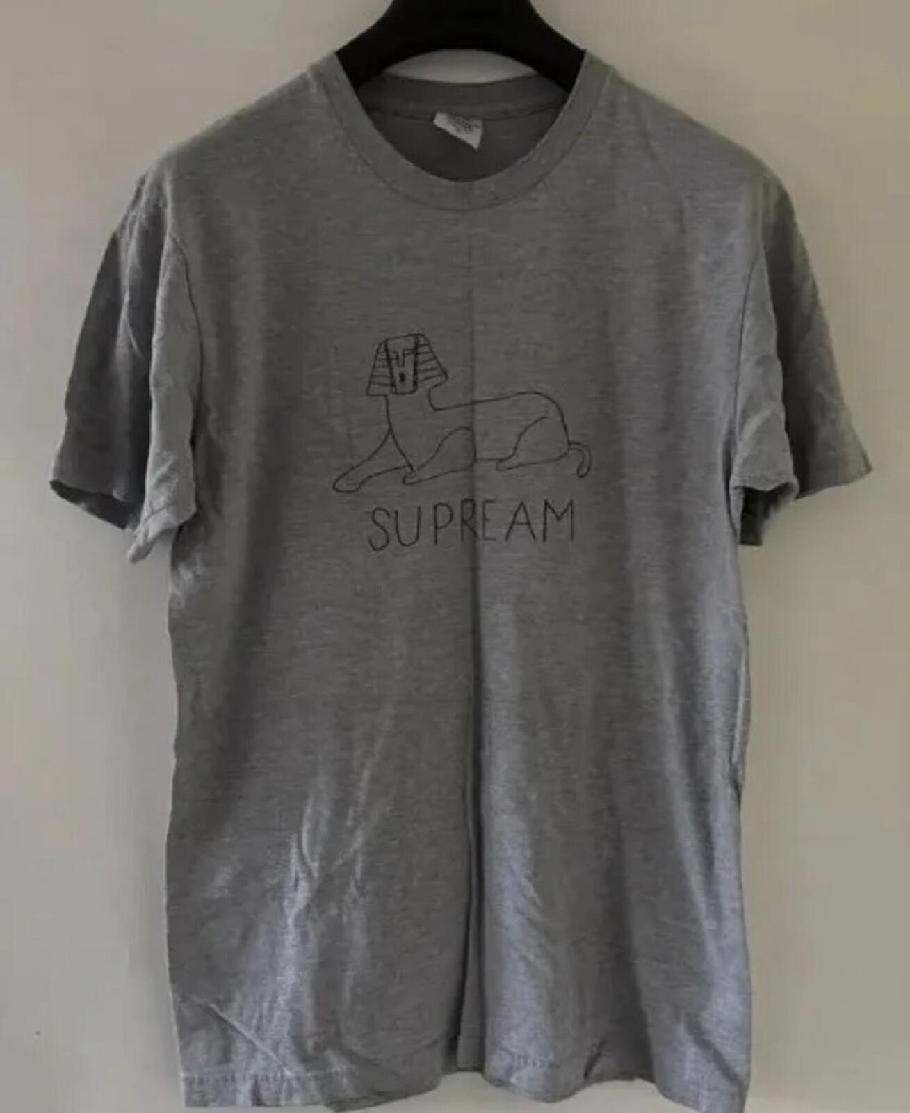 SS13 Supreme Gonz Esfinge Brezo GR Camiseta M