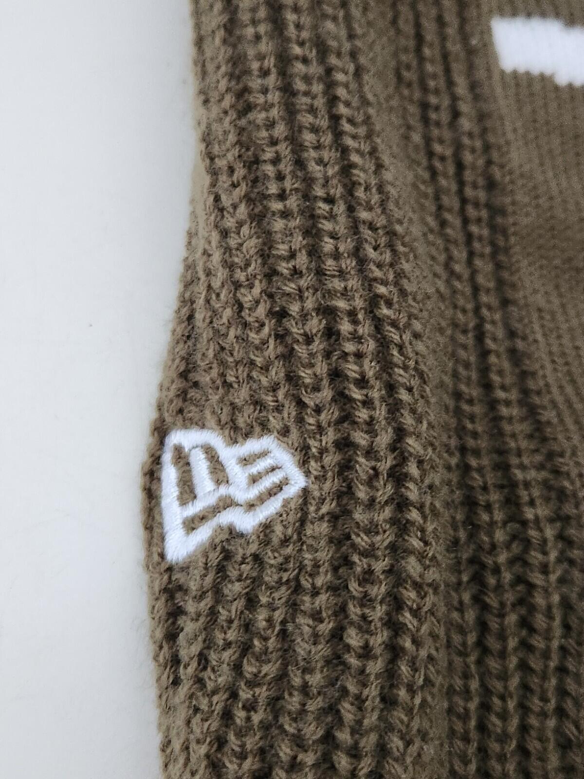 FW20 Supreme New Era Balaclava Olive Jacquard Logo Embroidered