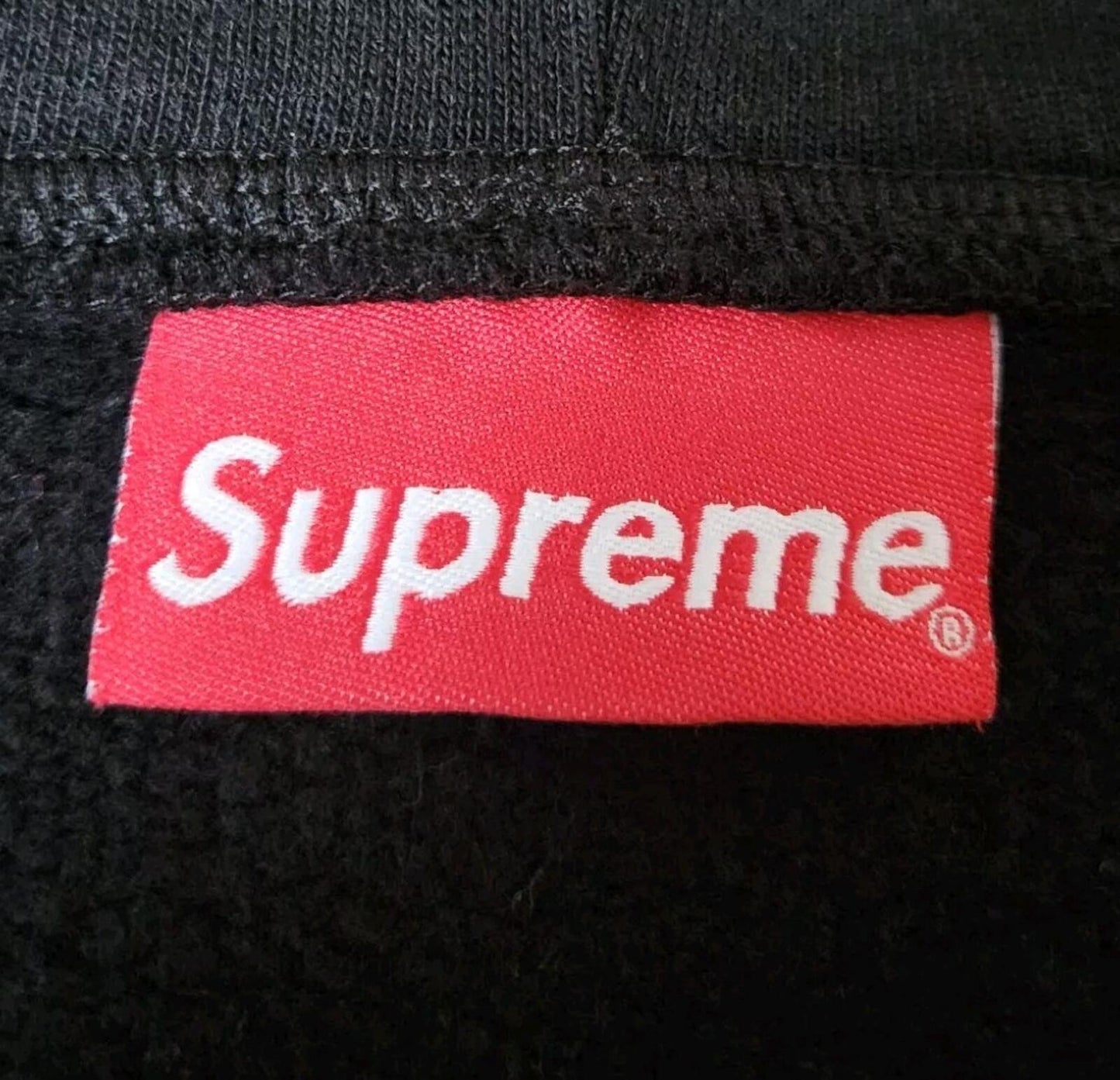 SS19 Supreme Split Old English Stripe Zip Up Hooded Sweatshirt L Large Hoodie