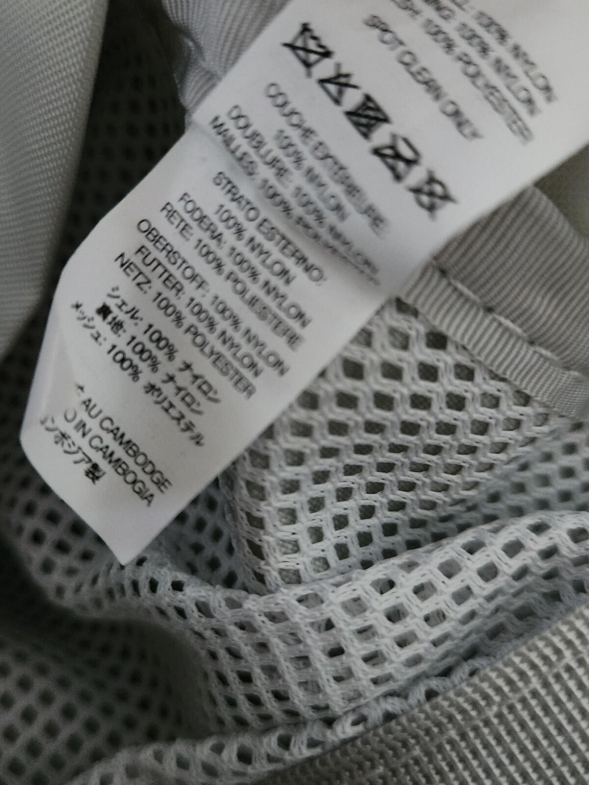 SS22 Supreme kleine Umhängetasche Silber Wasserabweisendes Blue Box Logo