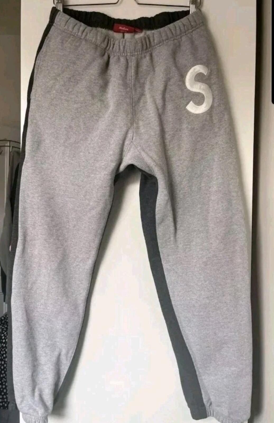 FW21 Supreme S Logo Split Hooded Sweatshirt Sweatpants Set M Hoodie Pant Set