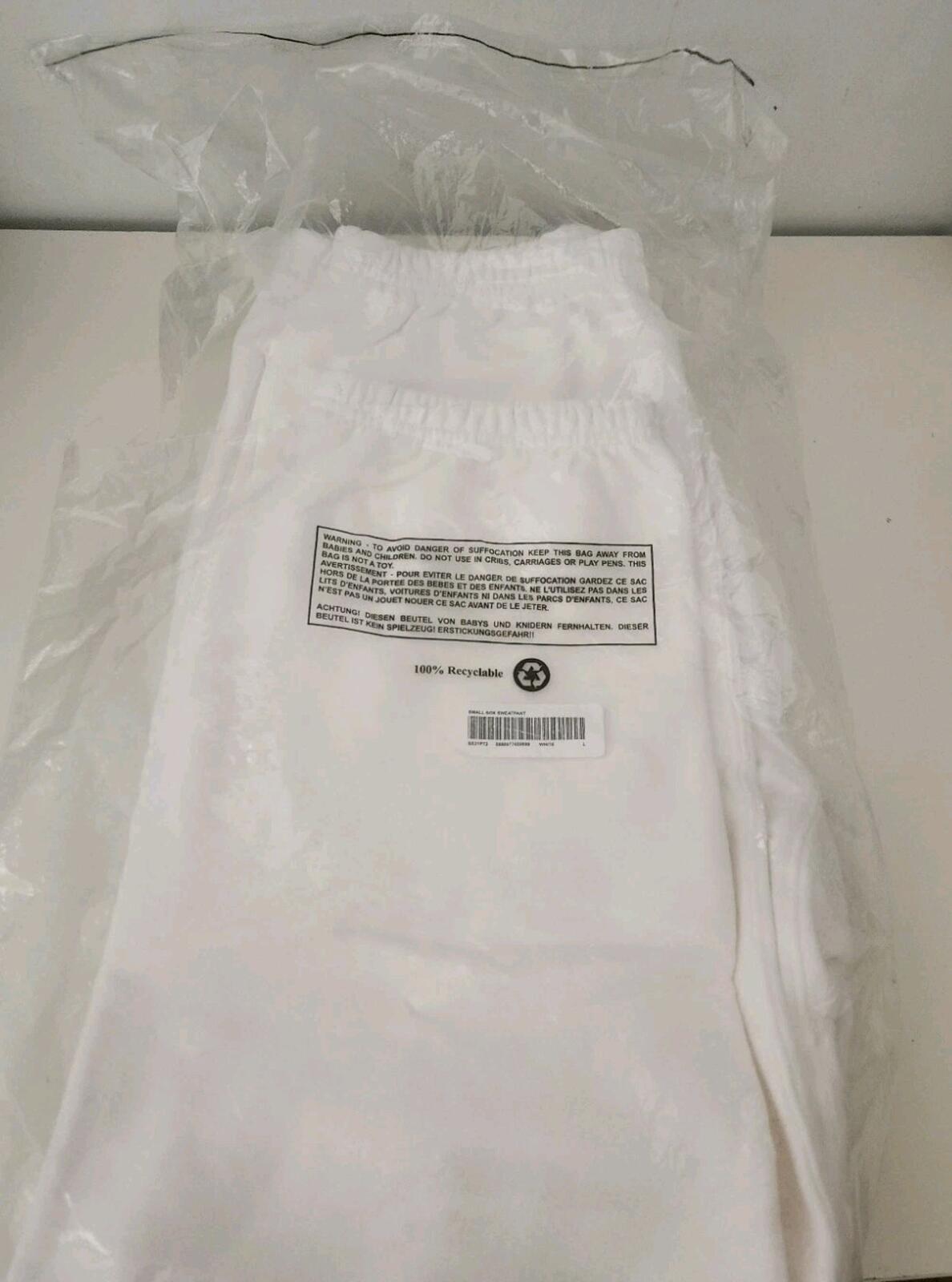 SS21 Supreme Small Box Sweatpant White Size L