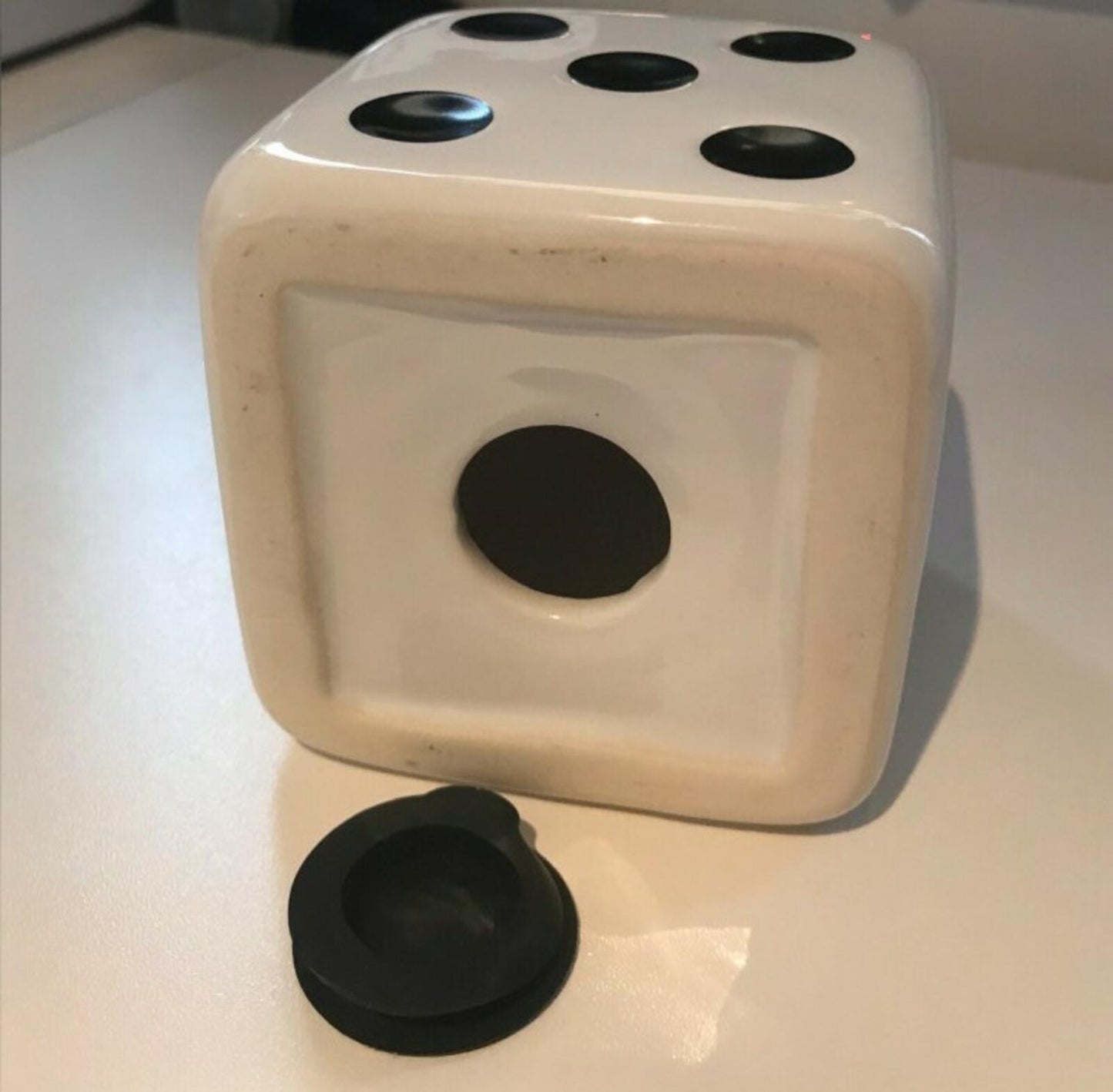 SS11 Supreme Ceramic Piggy Bank Dice White Very Rare Accessory 2011 Vintage