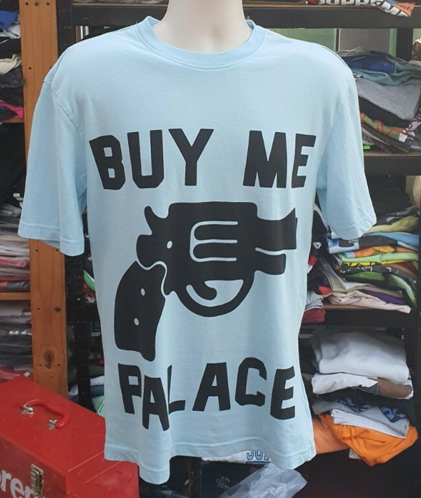 Palace Skateboards Buy Me Palace light blue tee size S small T-shirt