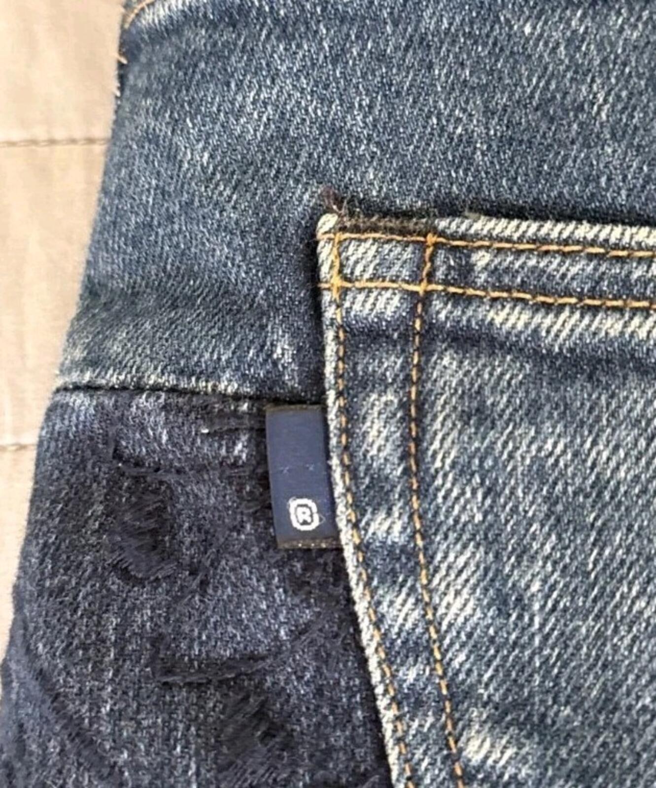 LEVIS Made & Crafted 511 Jeans Slim Cortado Dark Wash Size W34 L32