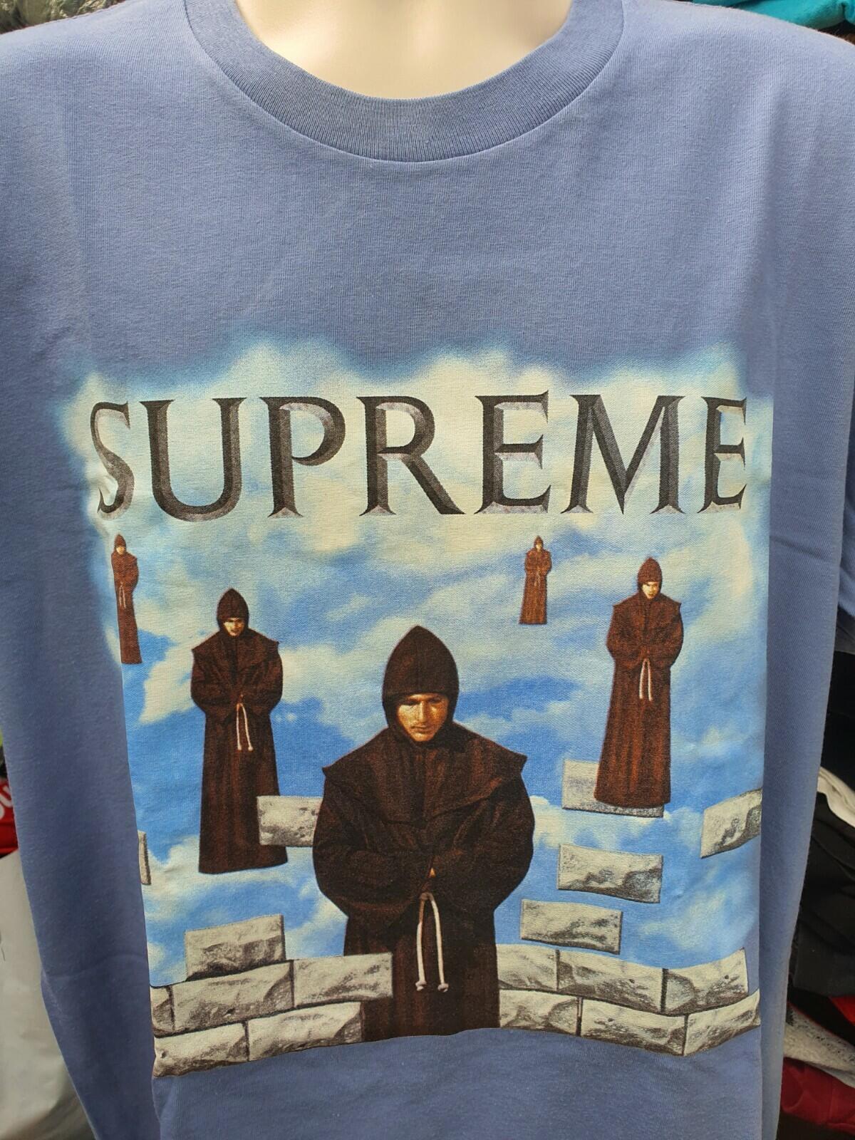 FW19 Camiseta Supreme Levitation Talla L Color pizarra