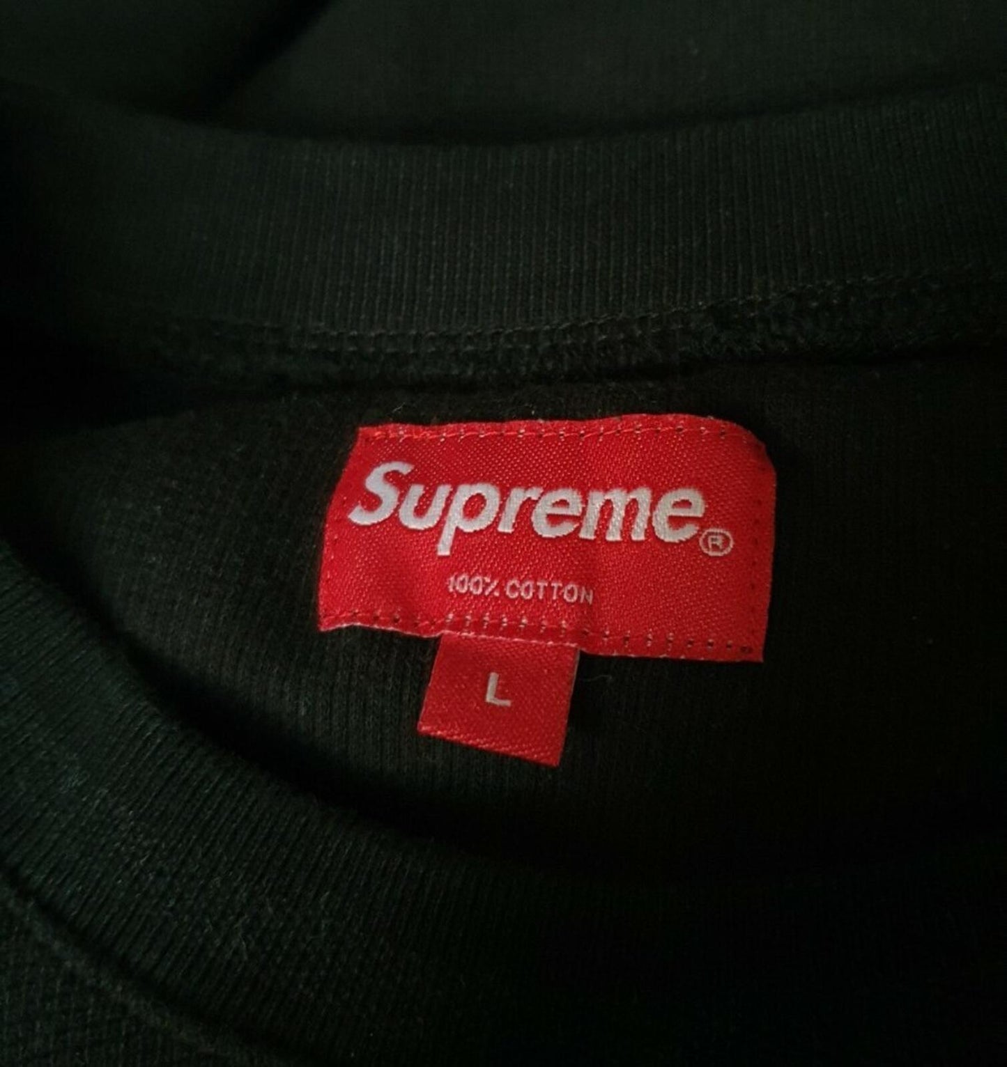 SS18 Supreme Waffle Ringer Tee Size L