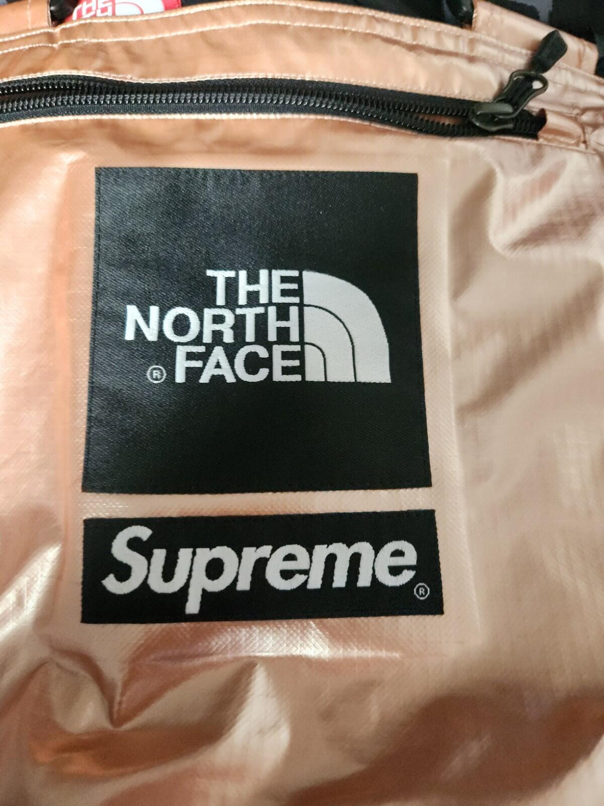 SS18 Supreme The North Face Metallic Mountain Bib Pants Salopettes Snow Pant TNF