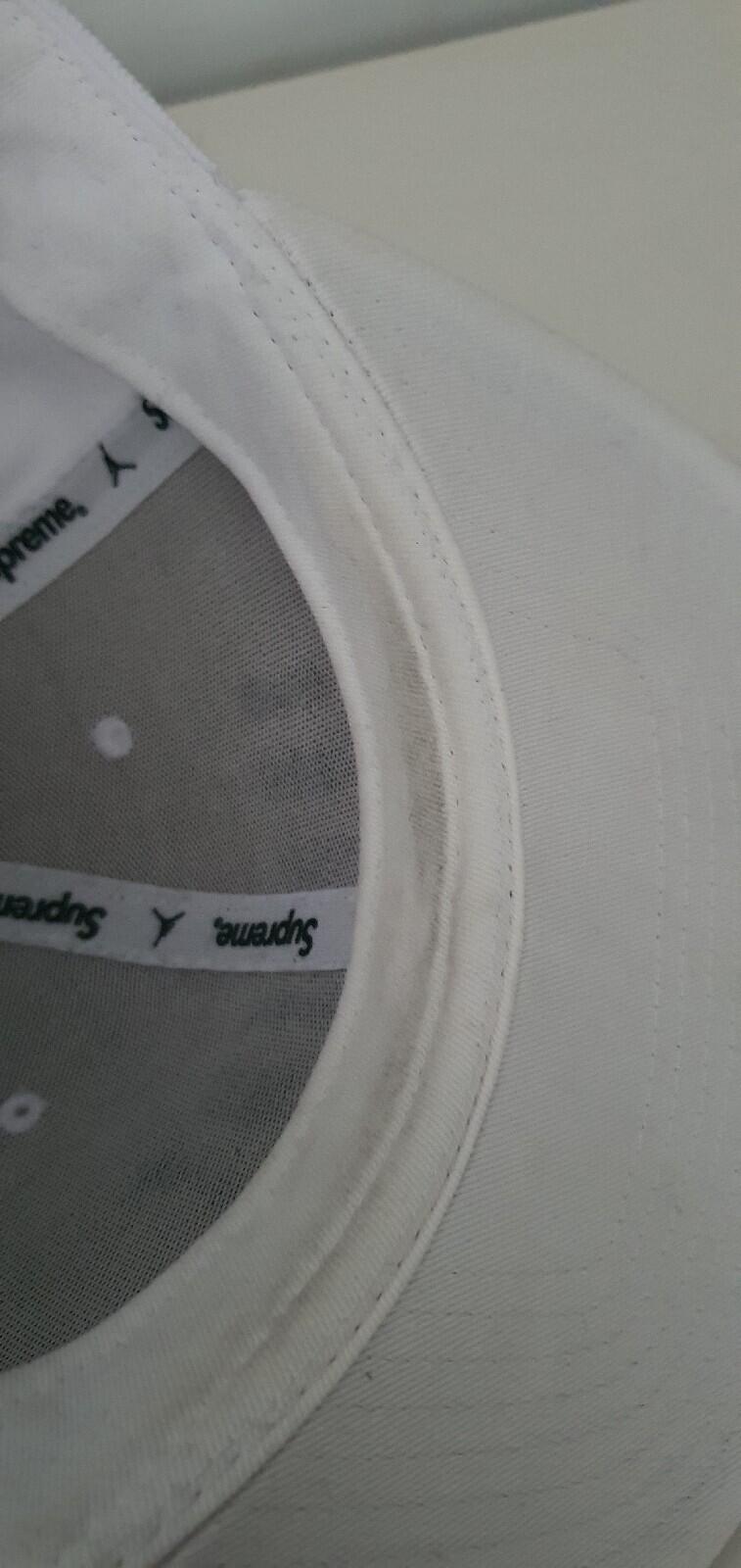 FW15 Supreme x Jordan White 6-Panel cap Jumpman hat Rare