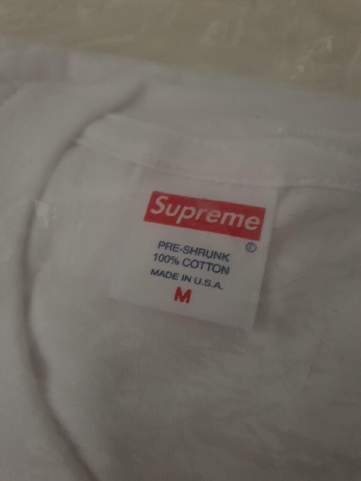 FW18 Supreme Cat In The Hat Tee White Size M
