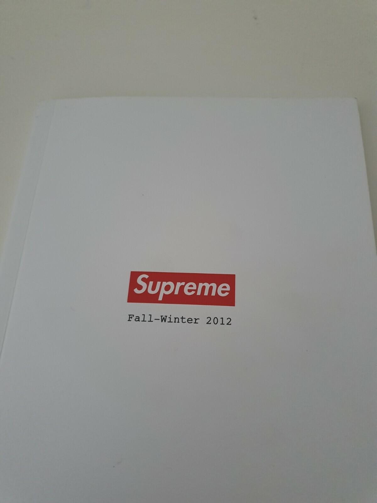 FW12 Supreme Mini Lookbook von 2012 Sehr selten Vintage