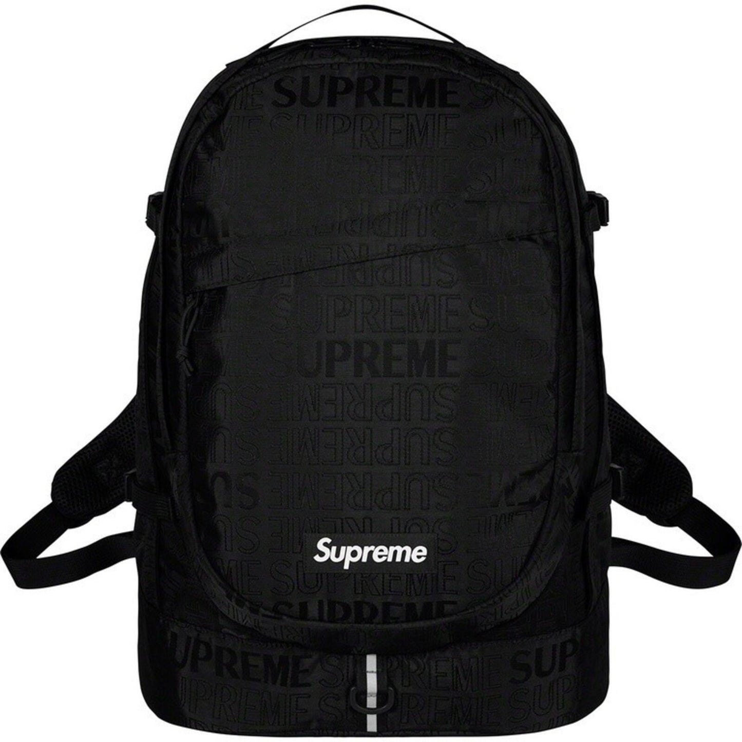 SS19 Supreme Black Backpack Schwarz