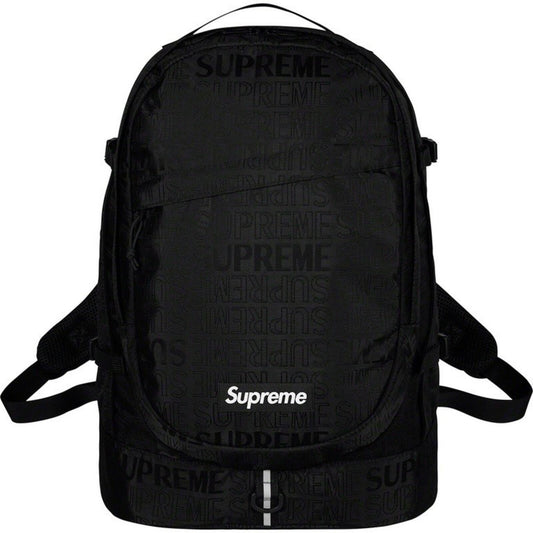 SS19 Supreme Black Backpack Negro