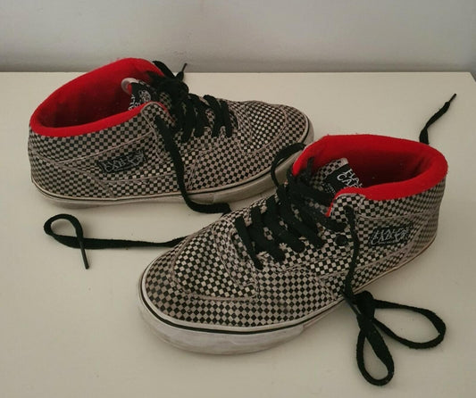 FW09 Supreme Vans Micro Check Half Cab US 8.5 UK 7.5 EUR 41