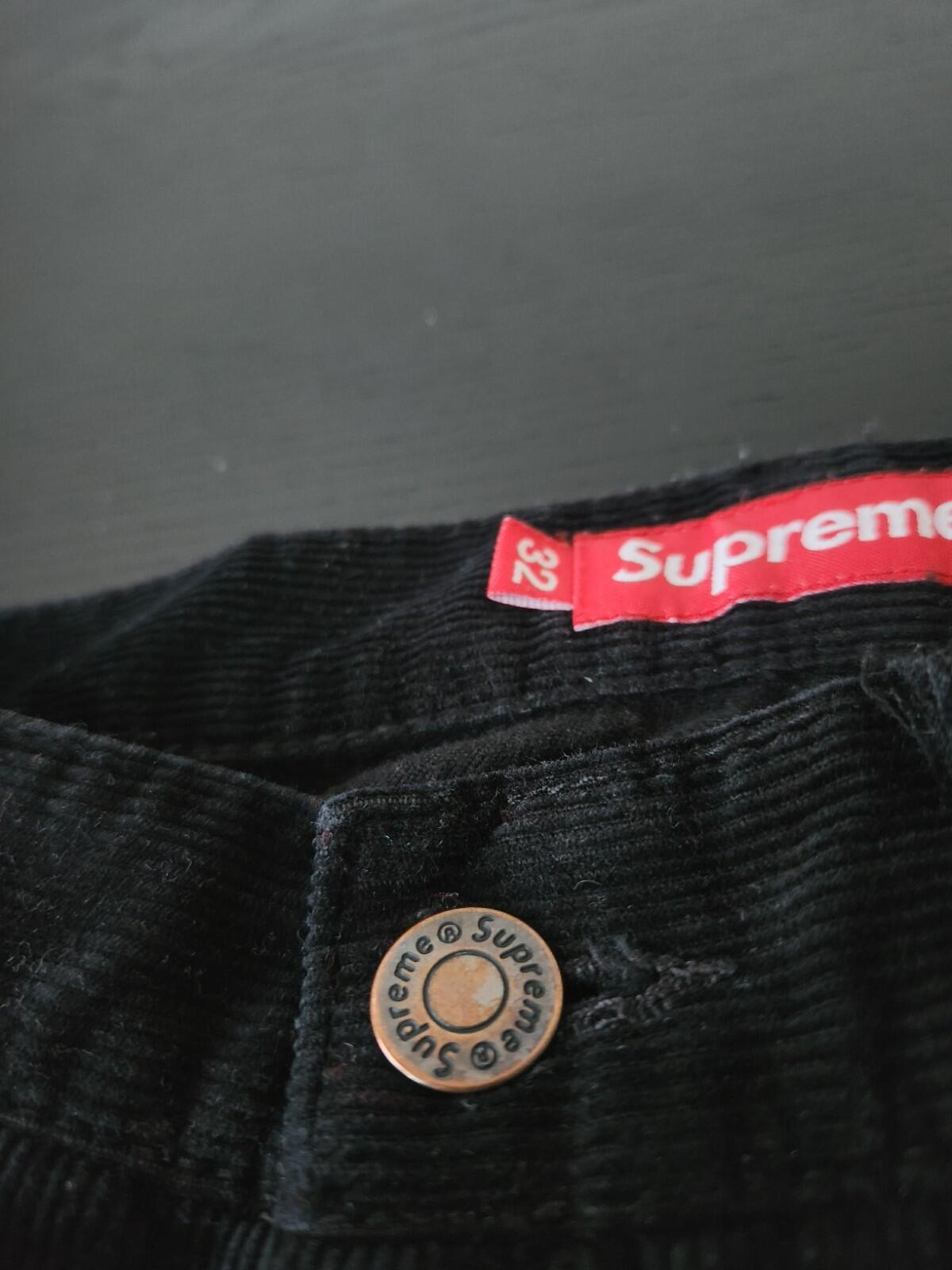 FW18 Supreme Corduroy Painter Pant Black W32 L32 Gonz