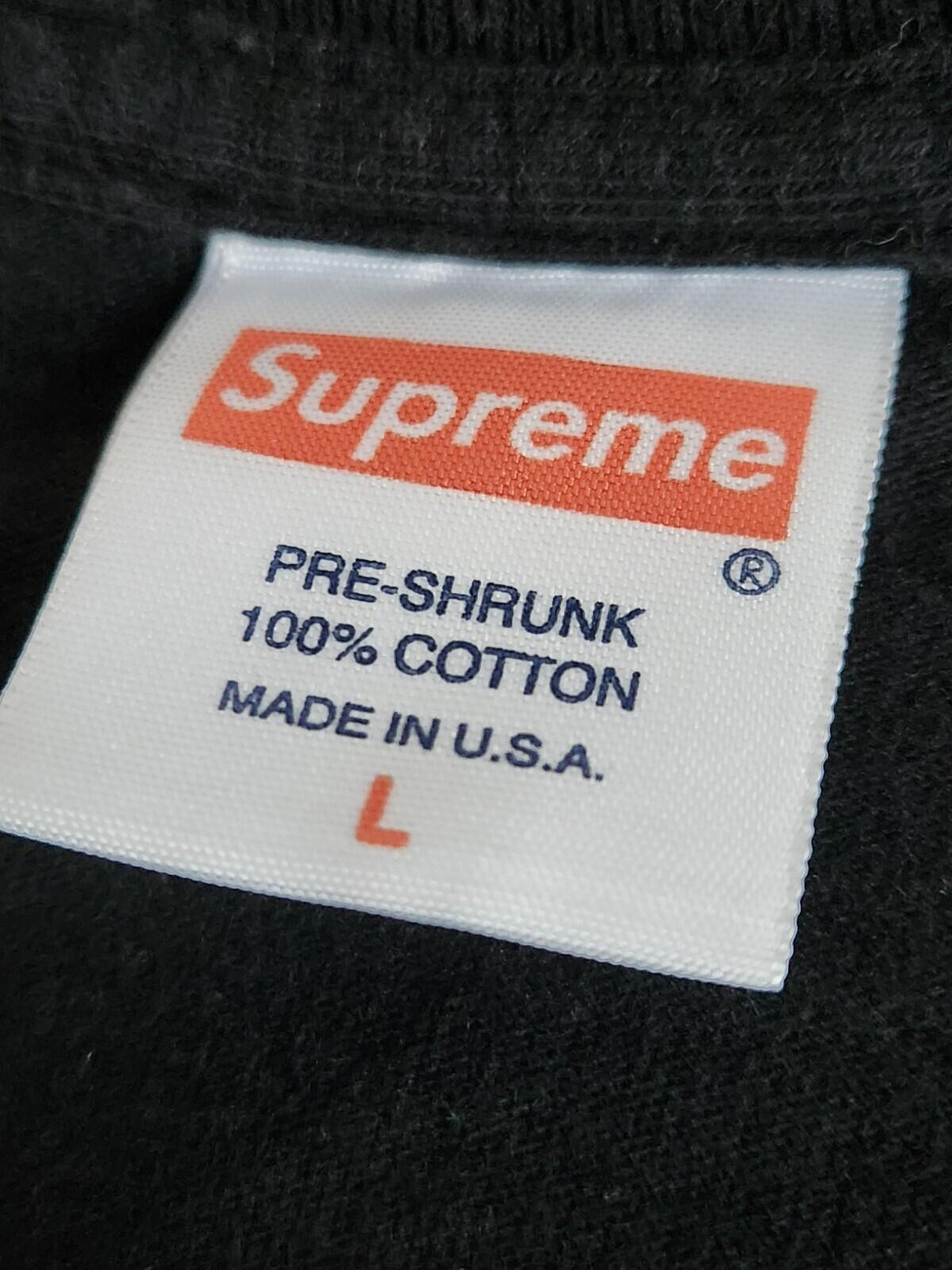 SS16 Supreme Productions Long sleeve black L/S tee size L large T-shirt