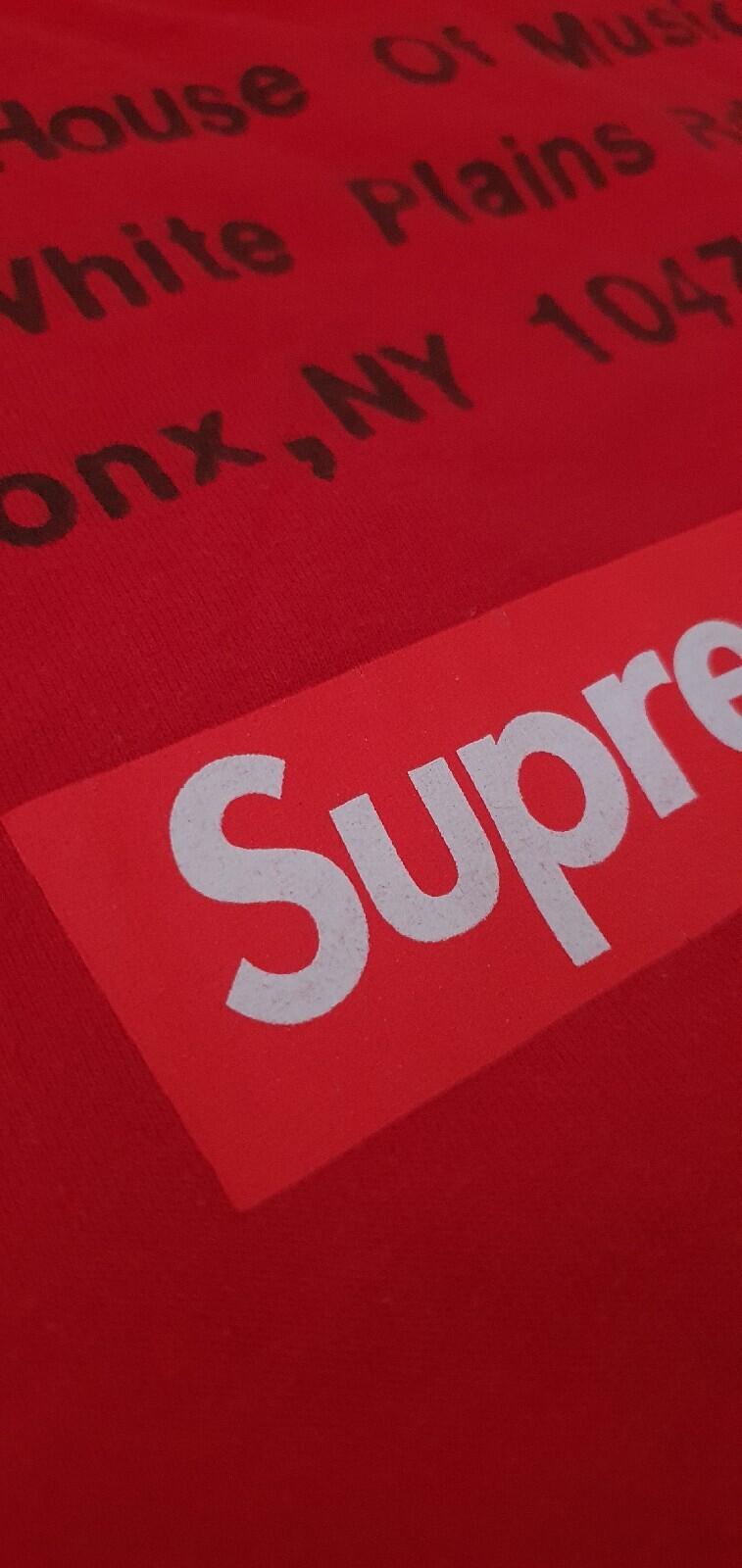 SS13 Supreme Wackies tee red size L large t-shirt vintage box logo 2013 Rare