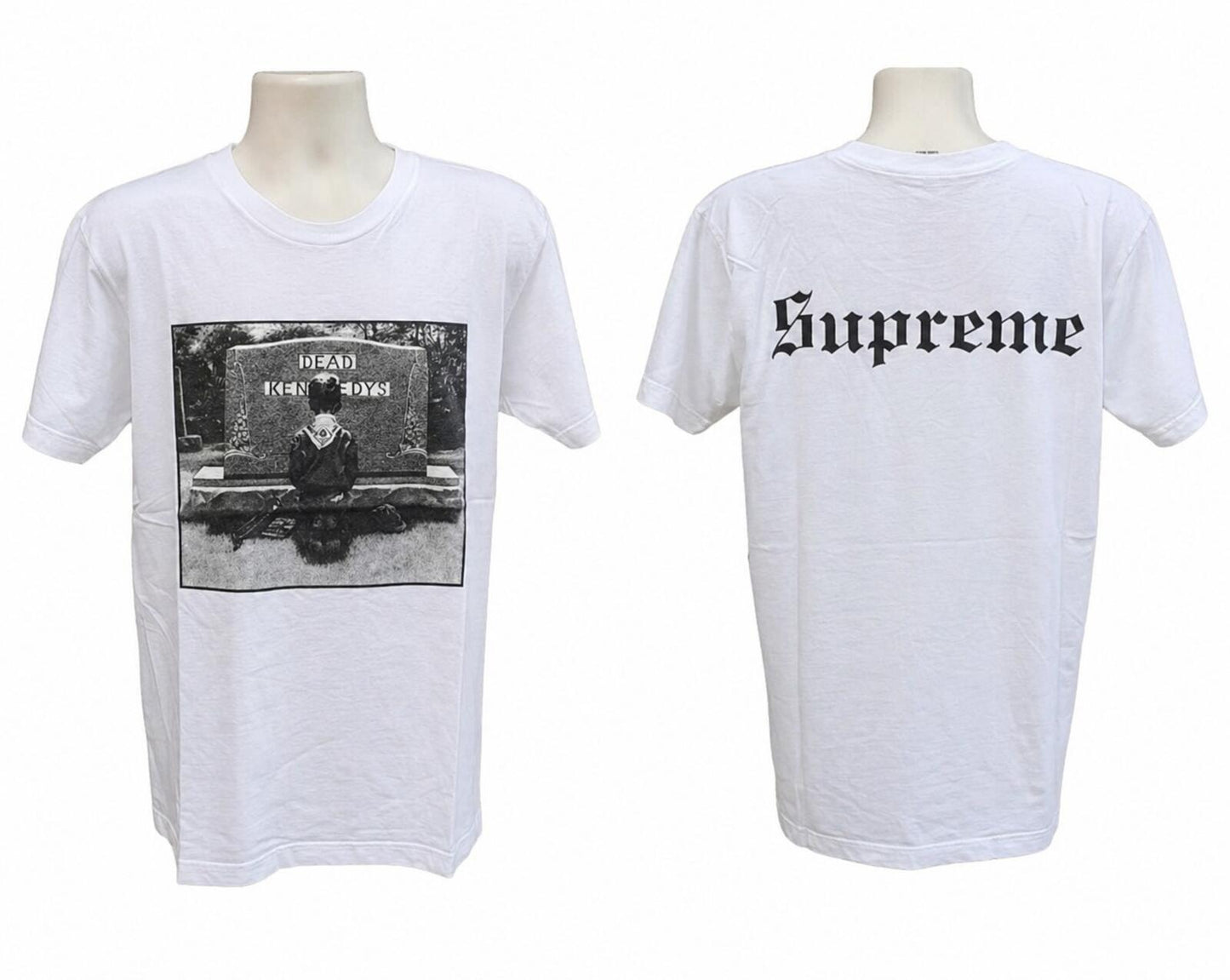 SS14 Supreme x Dead Kennedys Tee White Size L