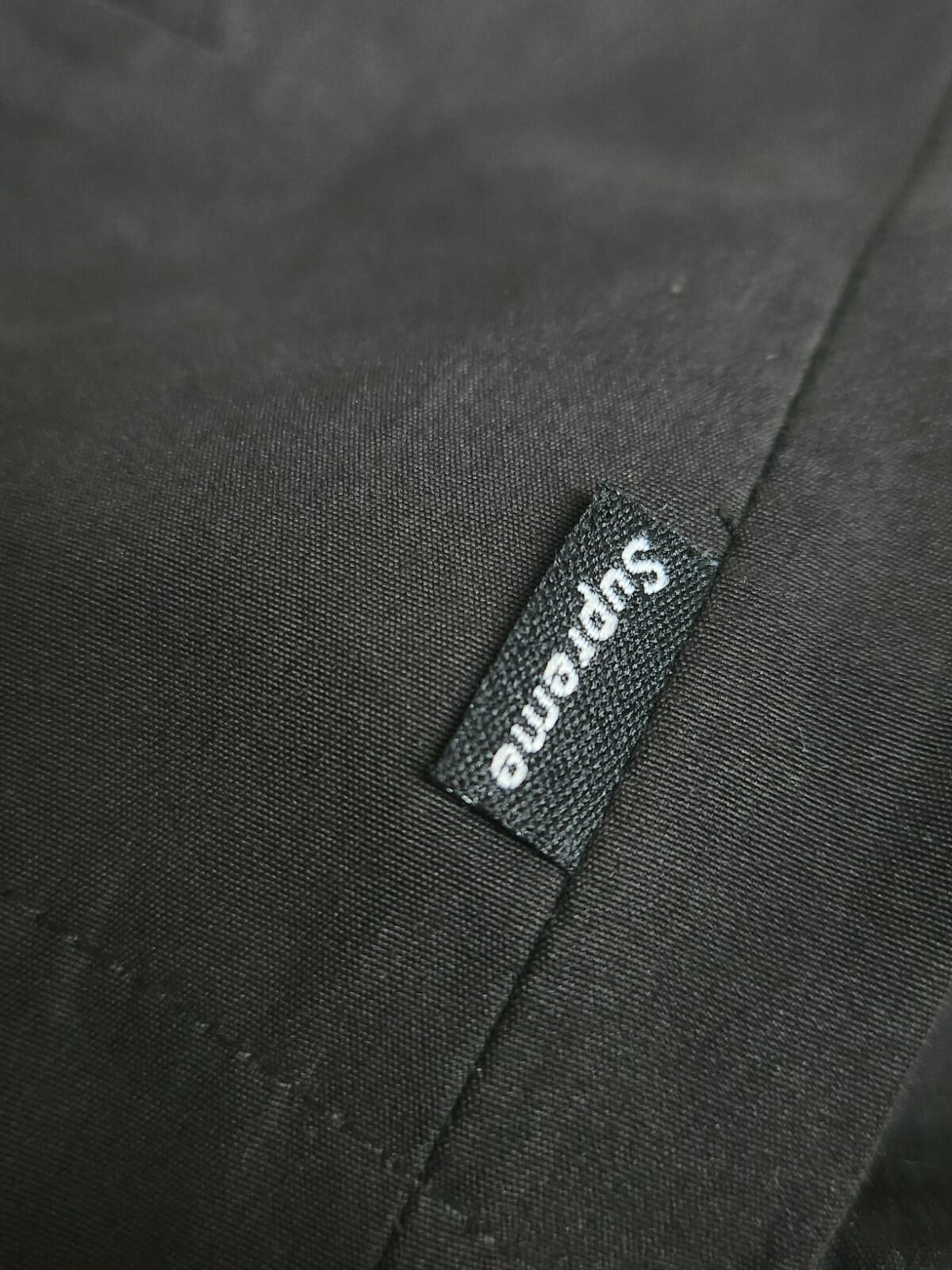SS13 Supreme Taped Seam Fishtail Black jacket coat Parka Vintage 2013 Waterproof