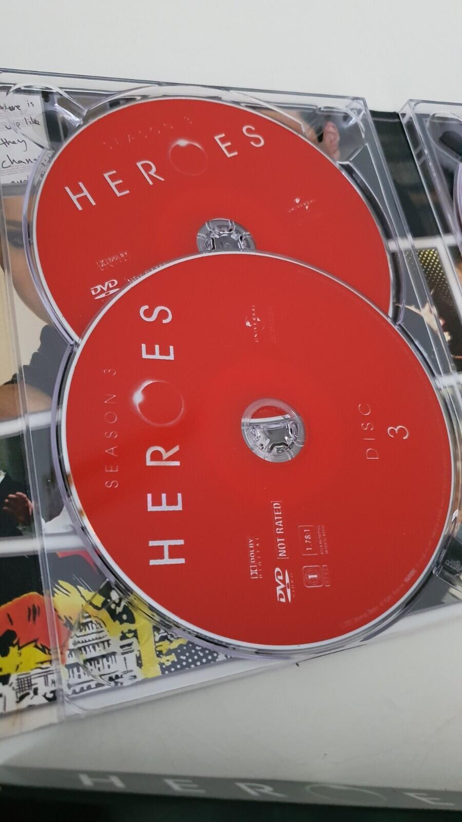 HEROES - Season 3 - Complete 6x discs DVD box set TV series
