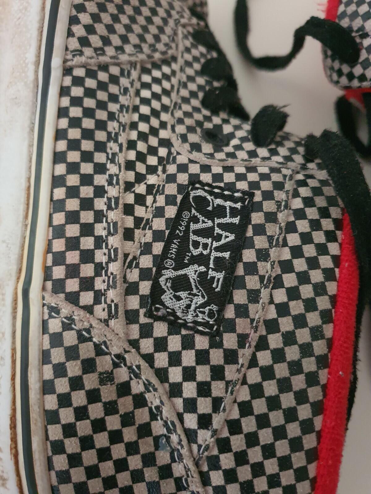 FW09 Supreme Vans Micro Check Half Cab US 8.5 UK 7.5 EUR 41
